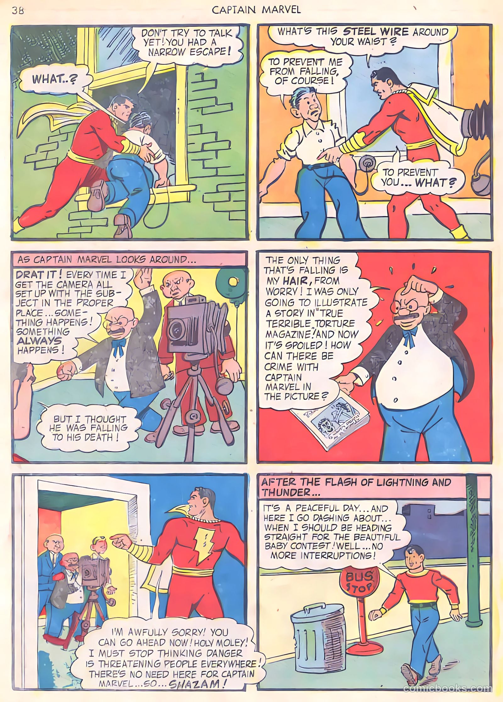 Captain Marvel Adventures #29 (1943) — page 38 of 68