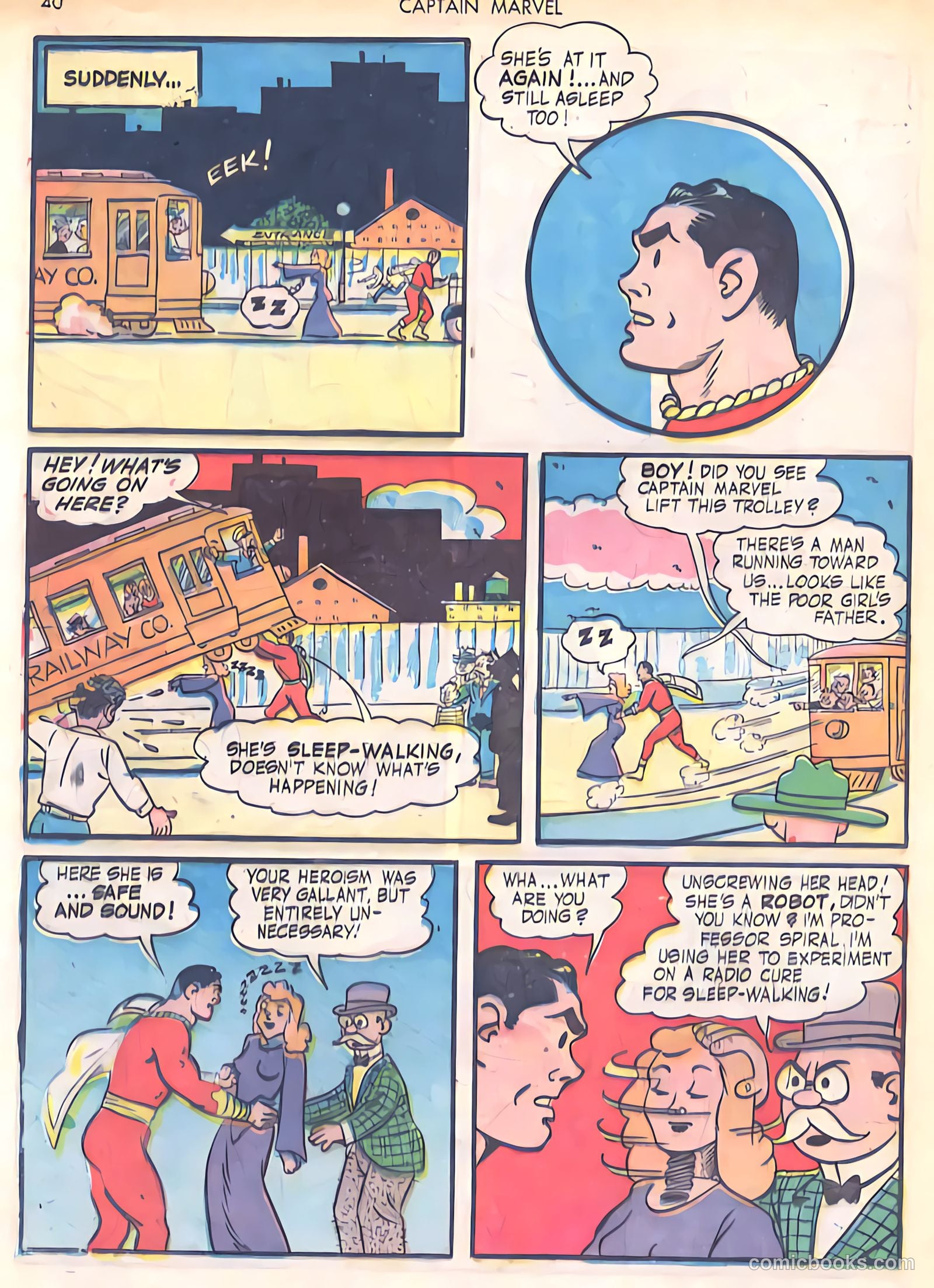 Captain Marvel Adventures #29 (1943) — page 40 of 68