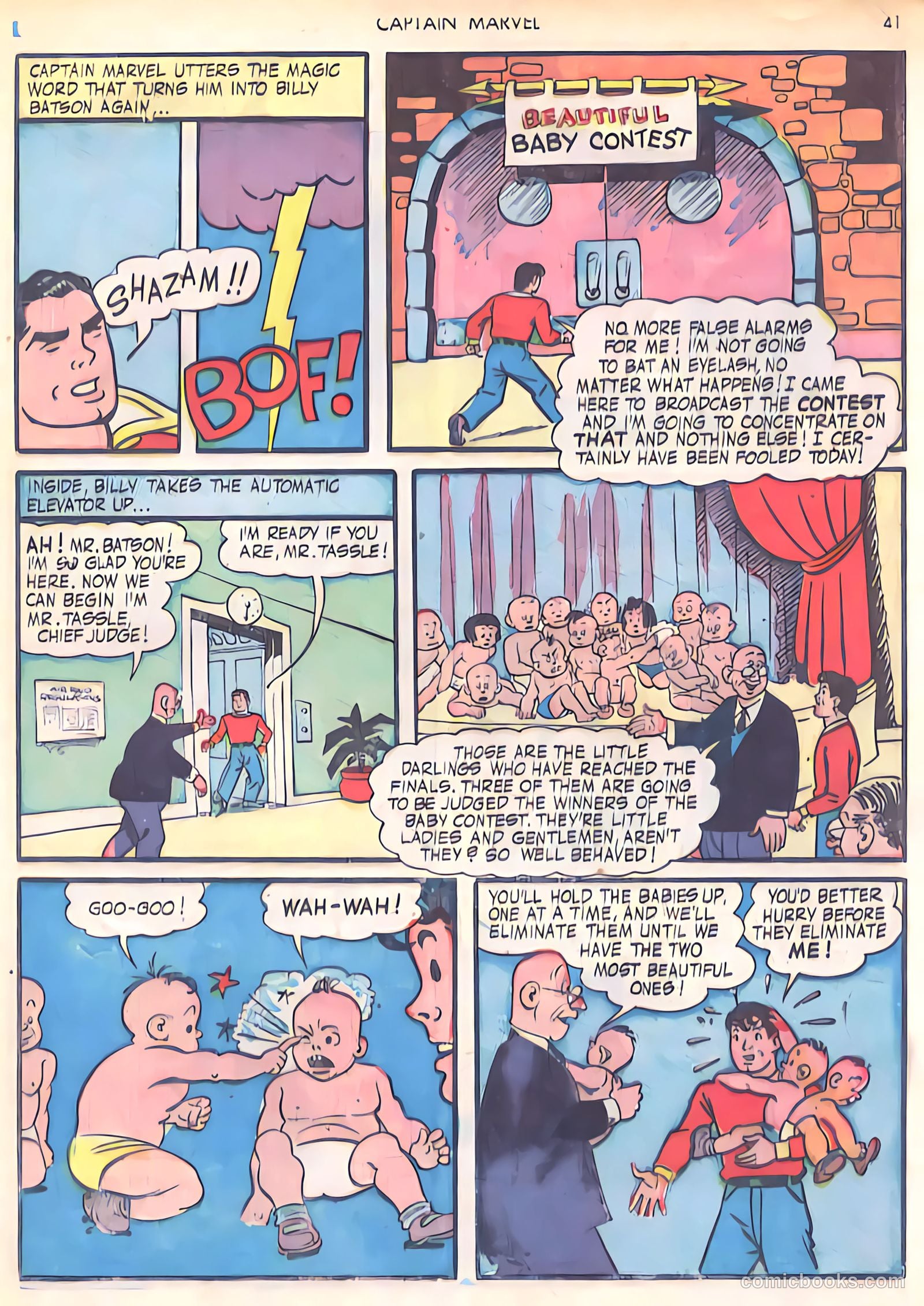 Captain Marvel Adventures #29 (1943) — page 41 of 68