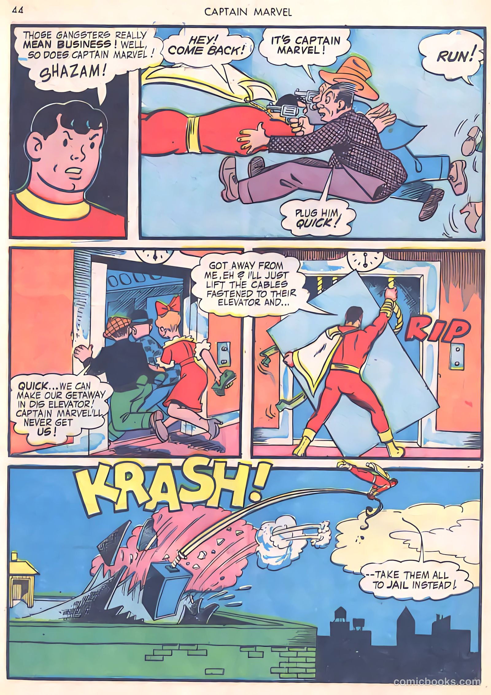 Captain Marvel Adventures #29 (1943) — page 44 of 68