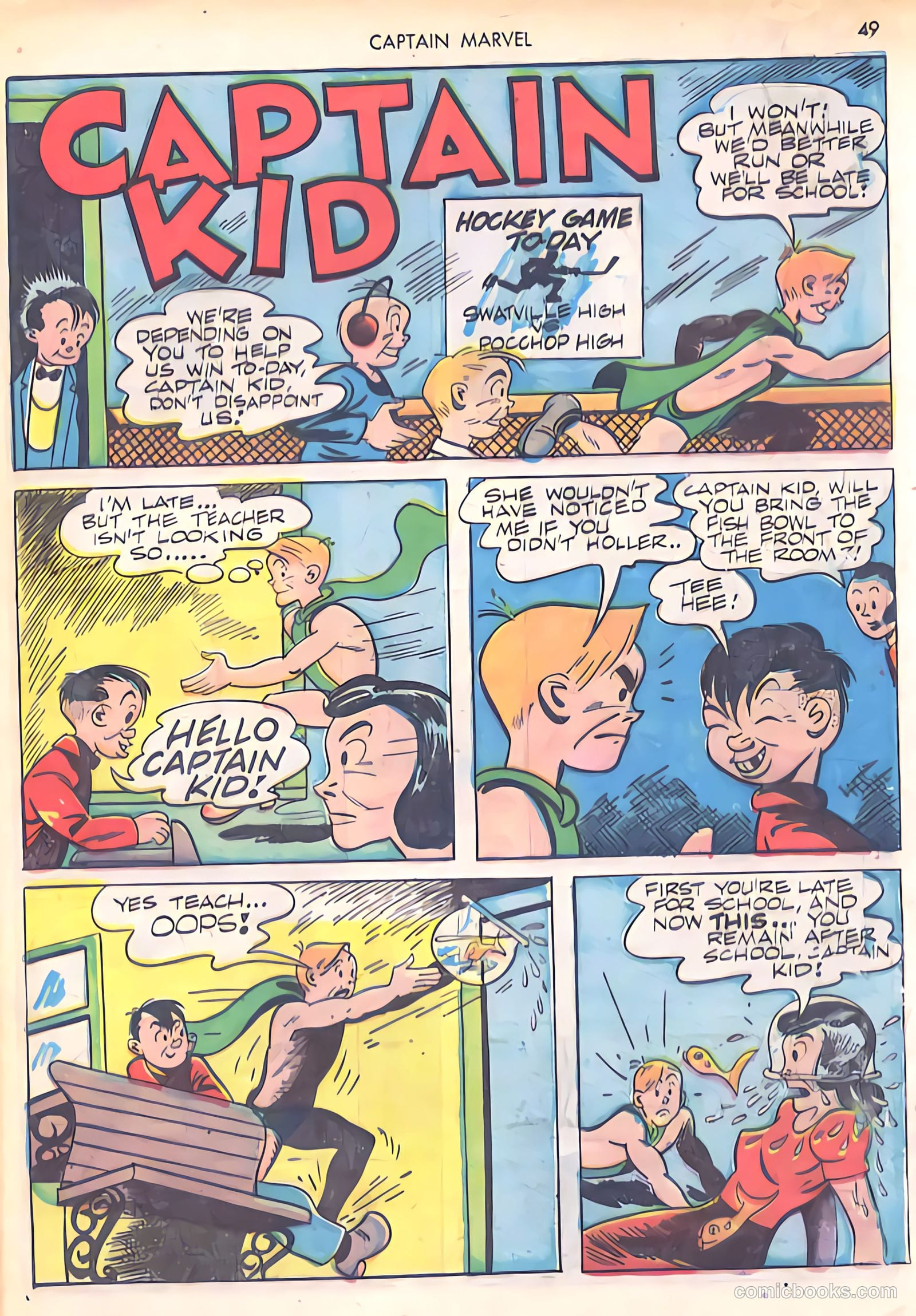 Captain Marvel Adventures #29 (1943) — page 49 of 68