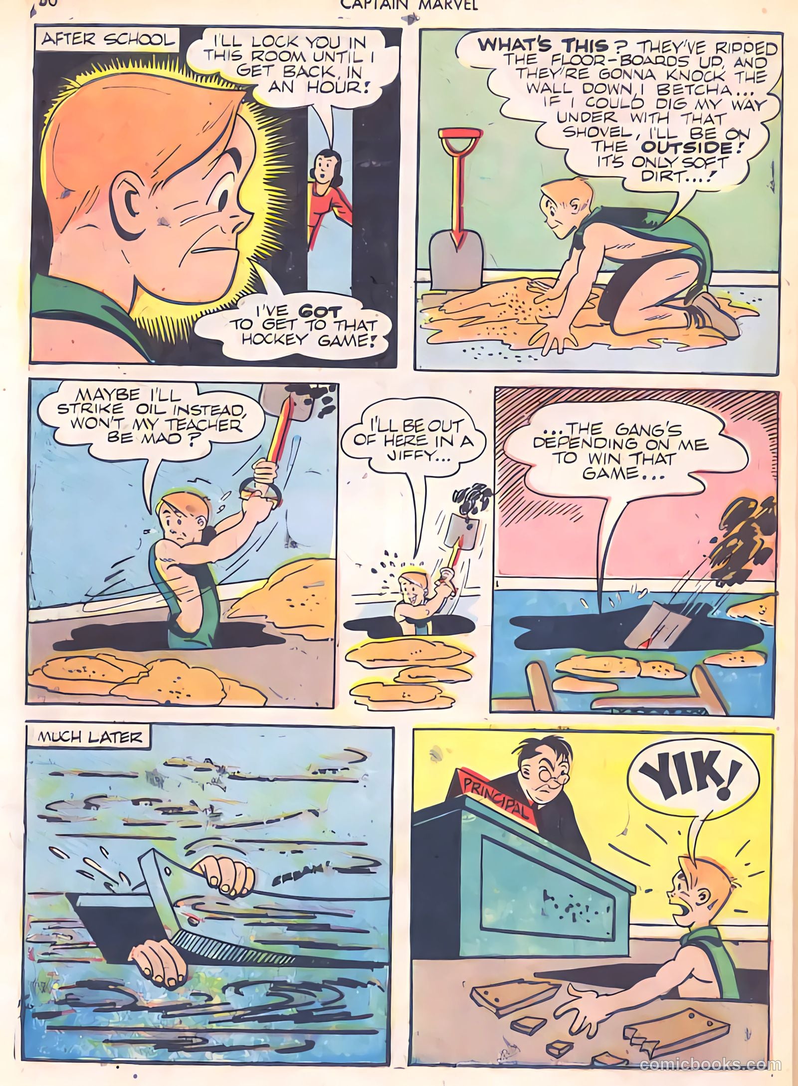 Captain Marvel Adventures #29 (1943) — page 50 of 68