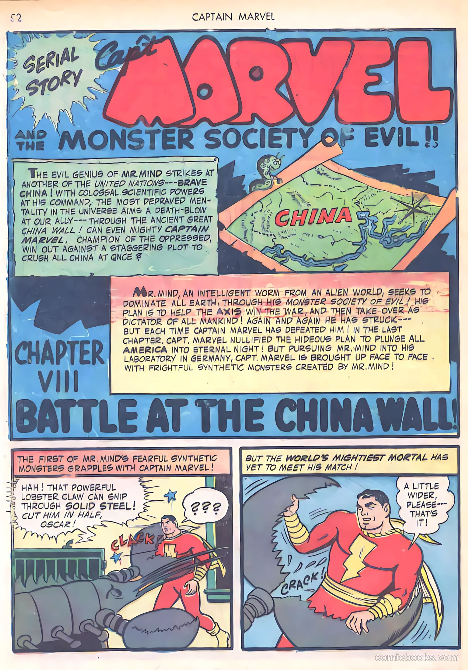 Captain Marvel Adventures #29 (1943) — page 52 of 68
