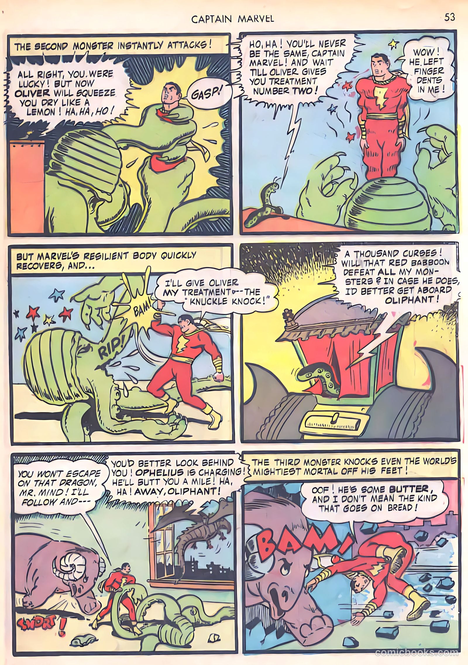 Captain Marvel Adventures #29 (1943) — page 53 of 68