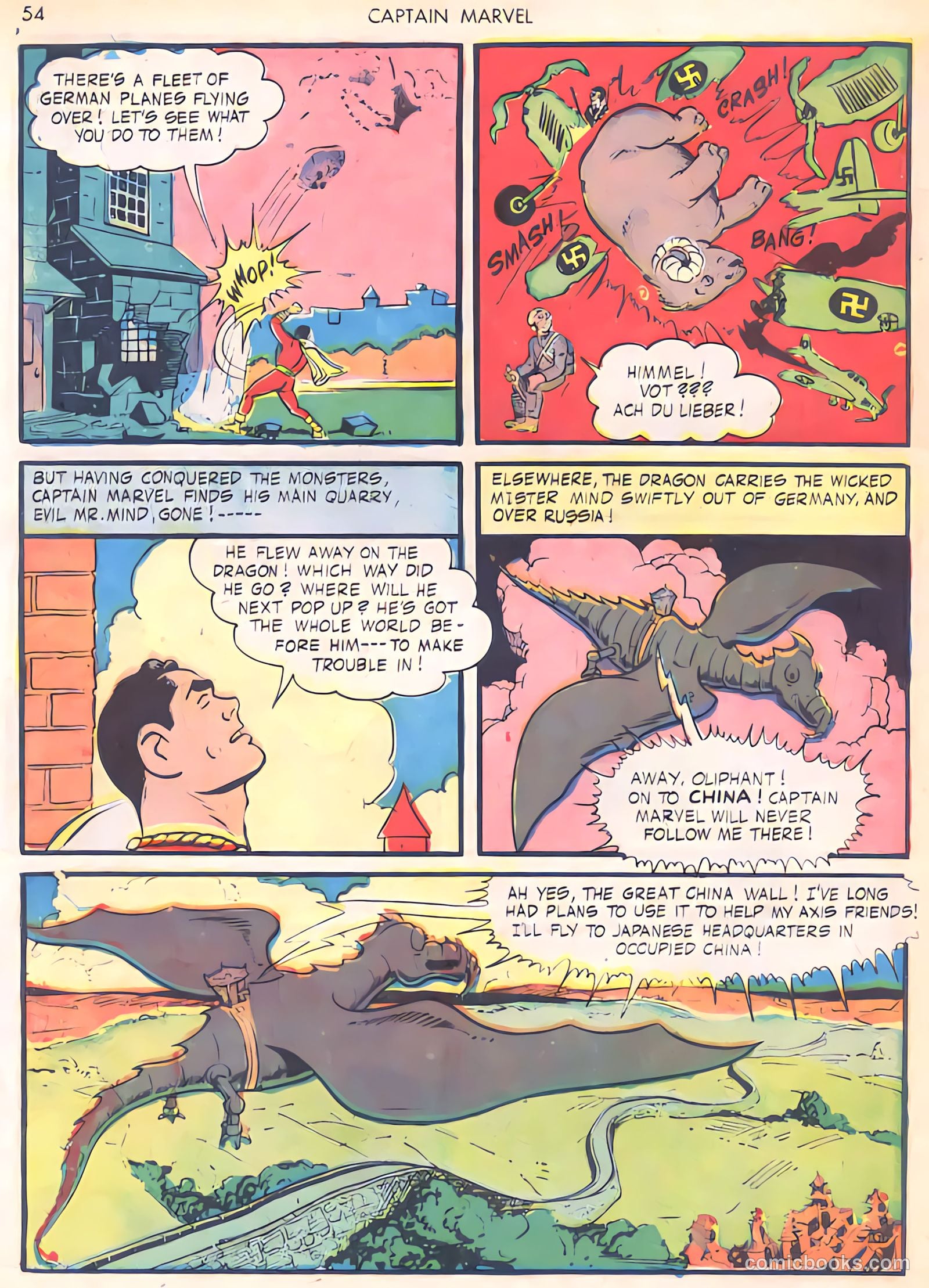 Captain Marvel Adventures #29 (1943) — page 54 of 68