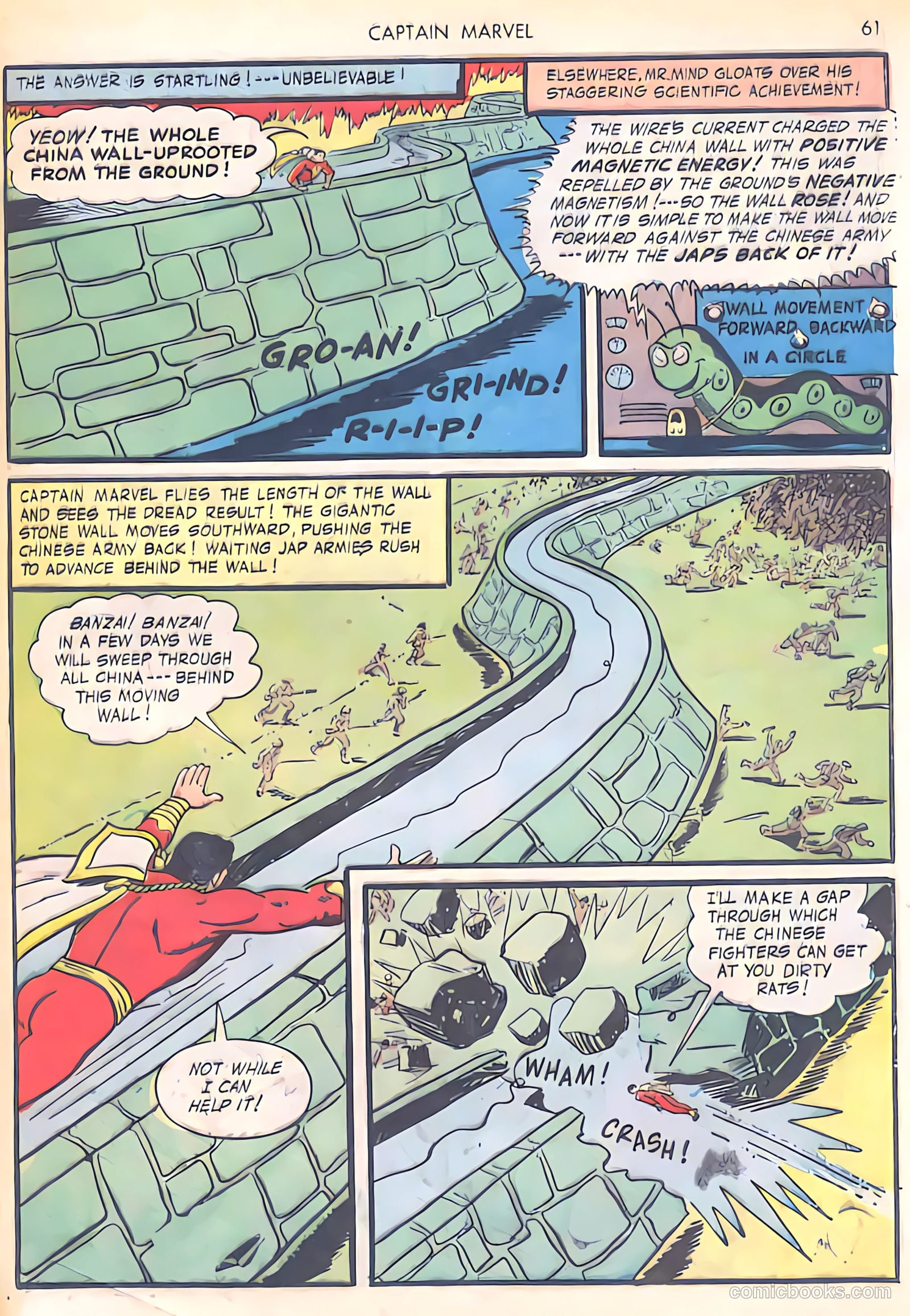 Captain Marvel Adventures #29 (1943) — page 61 of 68