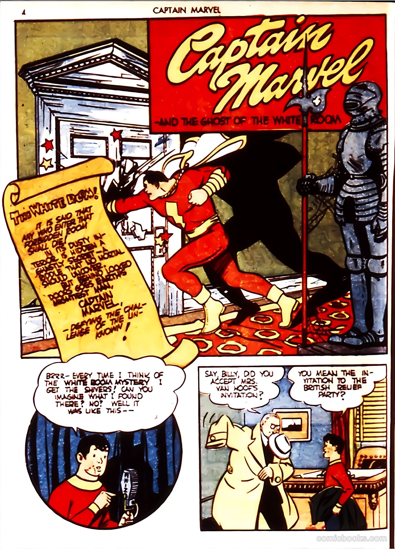 Captain Marvel Adventures #7 (1942) — page 4 of 67