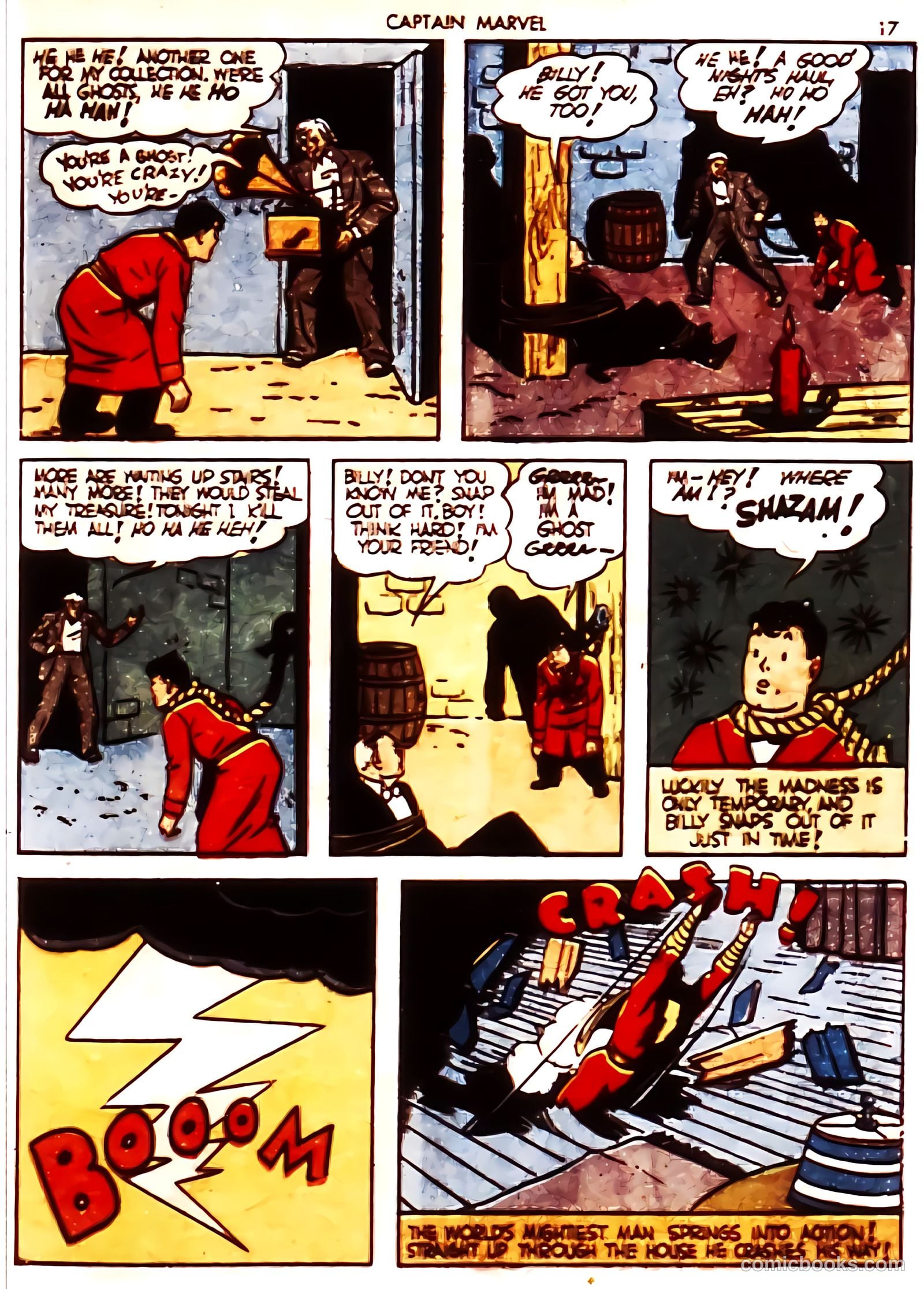Captain Marvel Adventures #7 (1942) — page 17 of 67