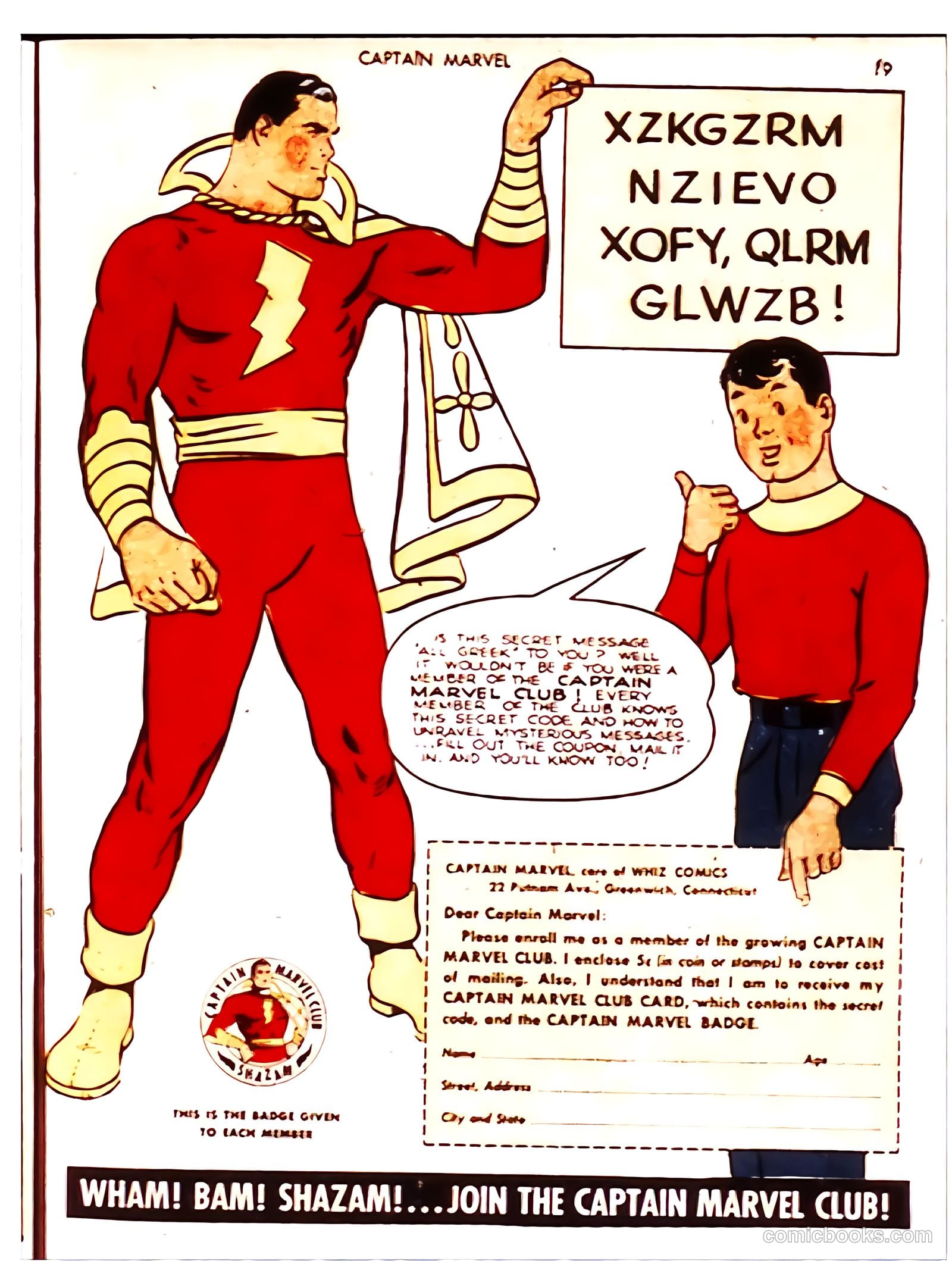 Captain Marvel Adventures #7 (1942) — page 19 of 67