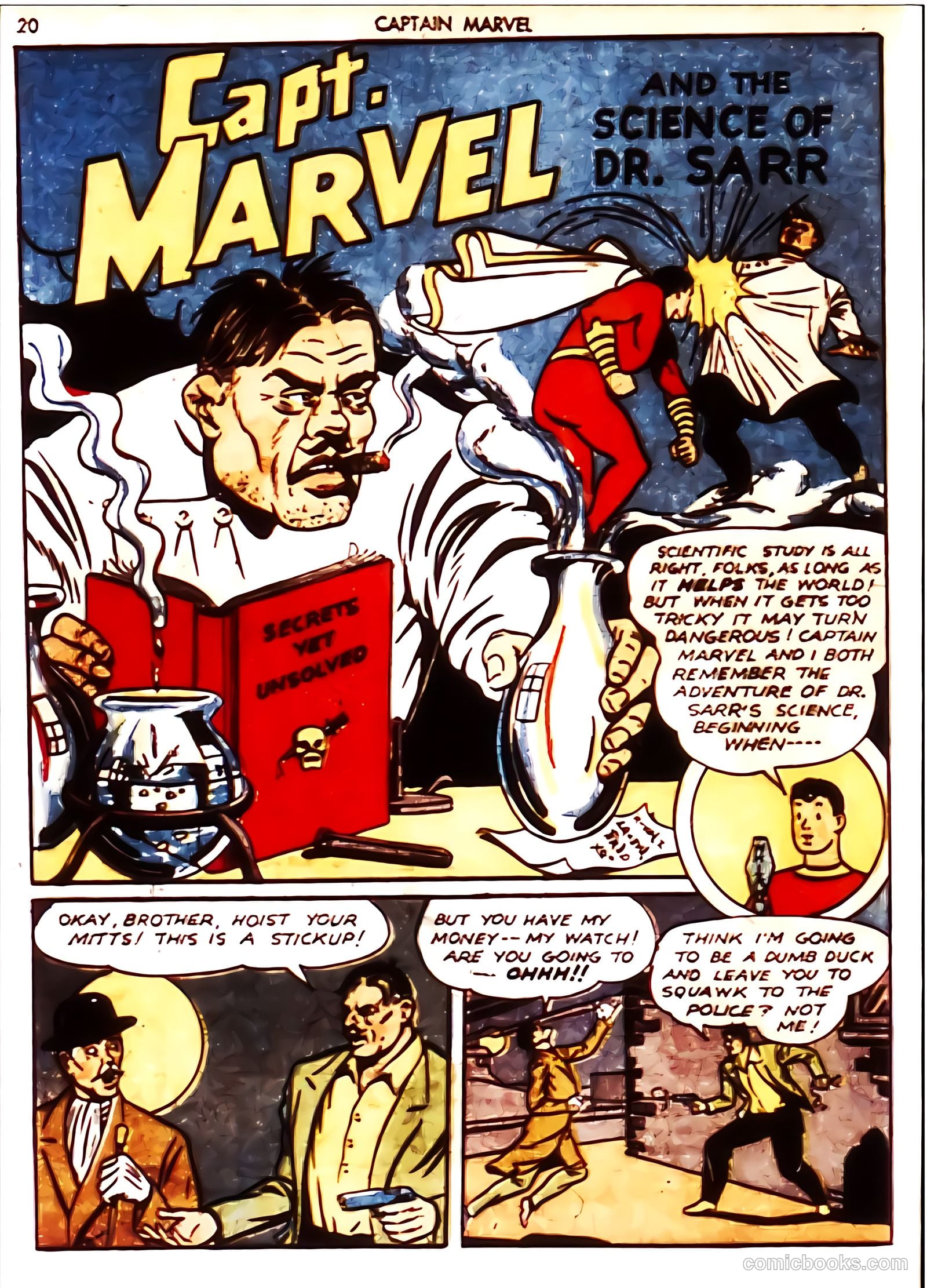 Captain Marvel Adventures #7 (1942) — page 20 of 67