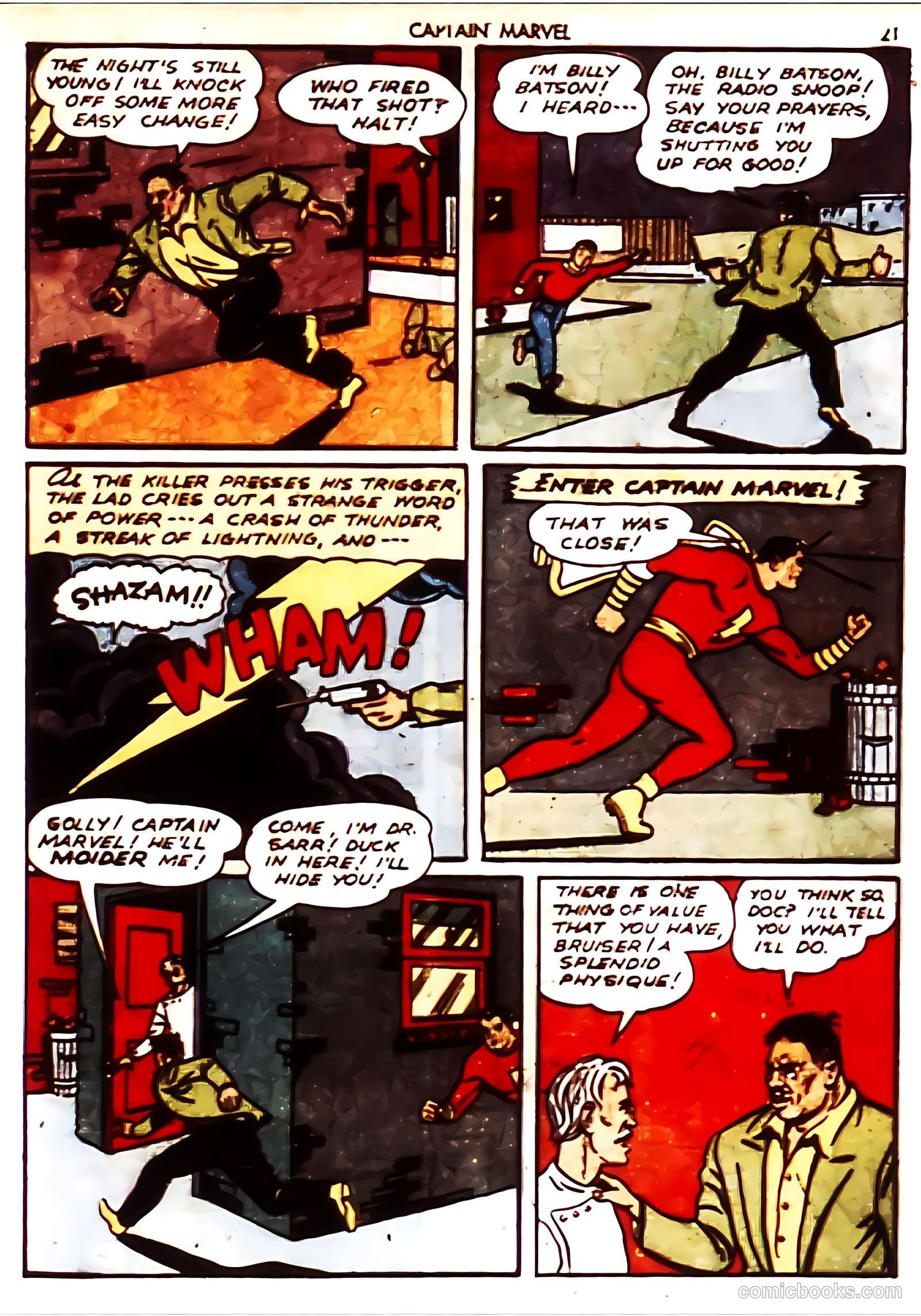 Captain Marvel Adventures #7 (1942) — page 21 of 67