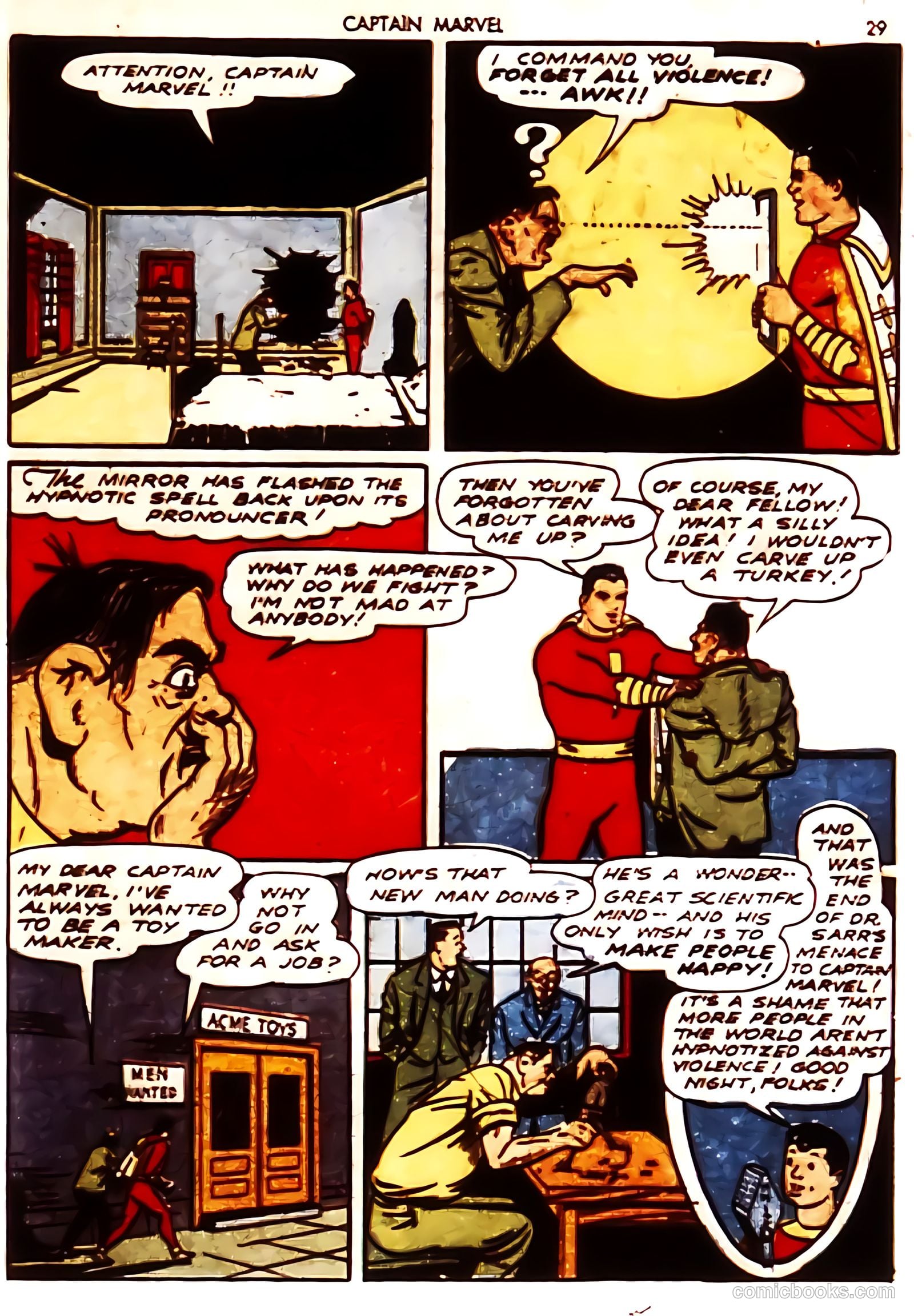 Captain Marvel Adventures #7 (1942) — page 28 of 67