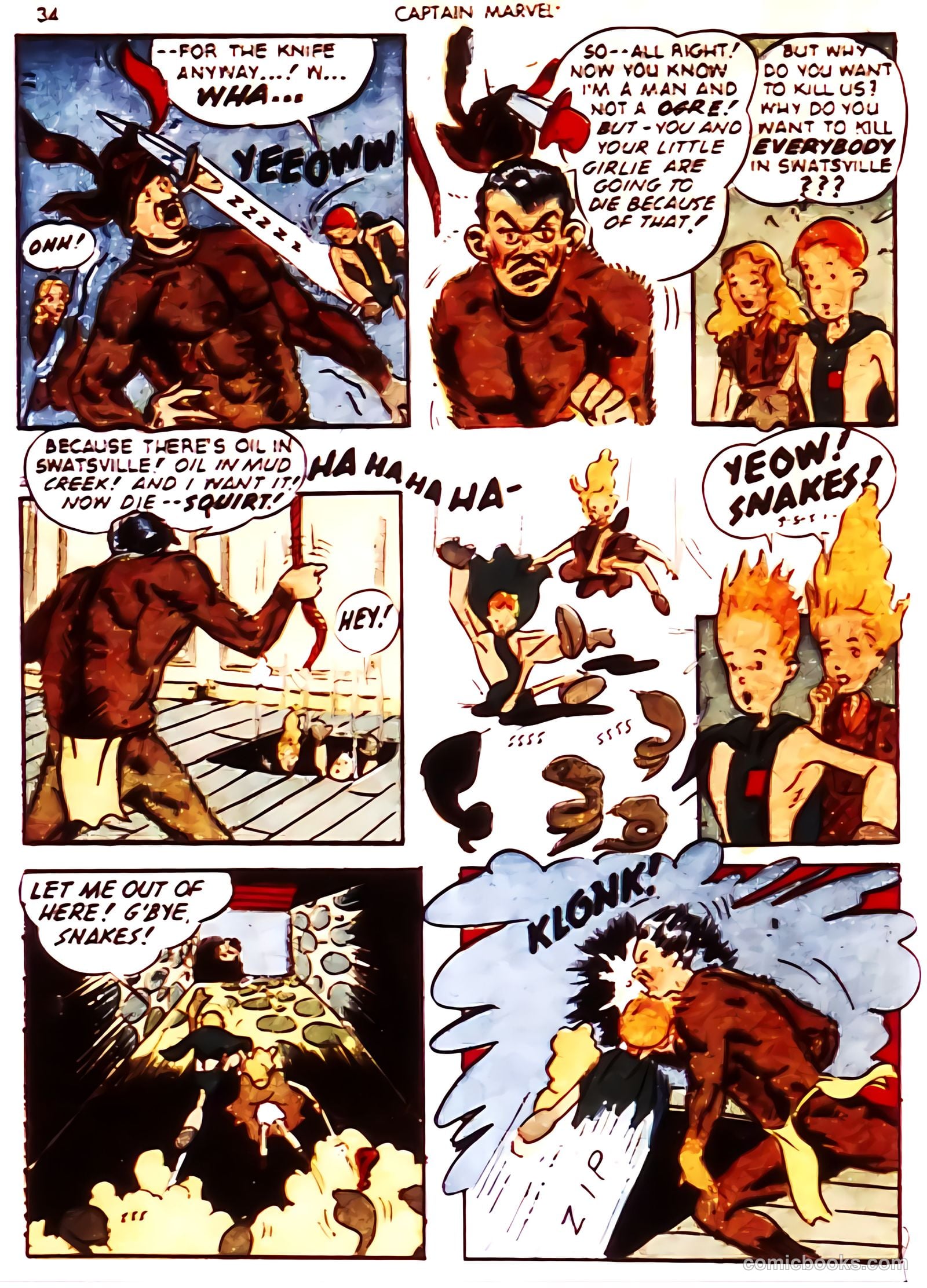 Captain Marvel Adventures #7 (1942) — page 33 of 67