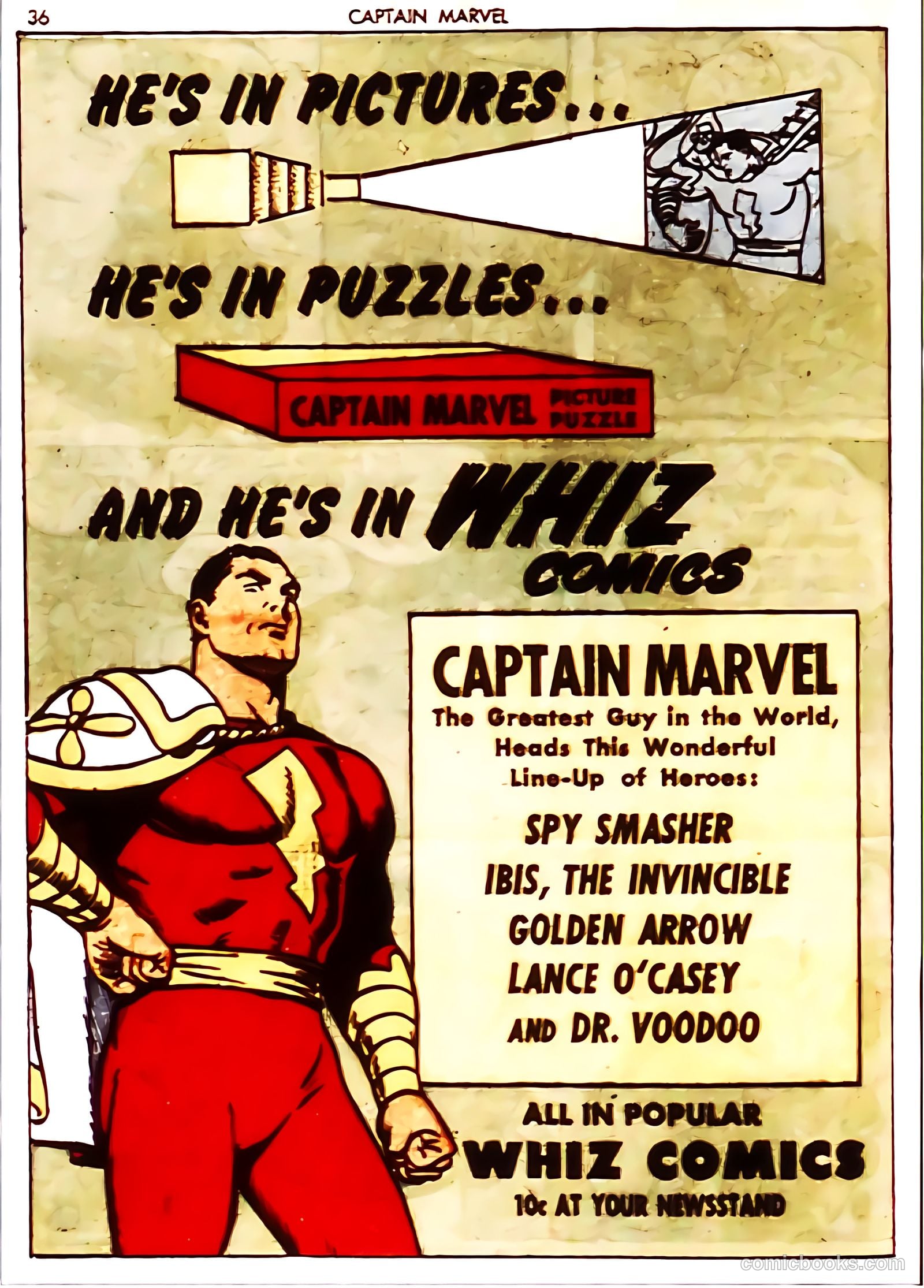 Captain Marvel Adventures #7 (1942) — page 35 of 67