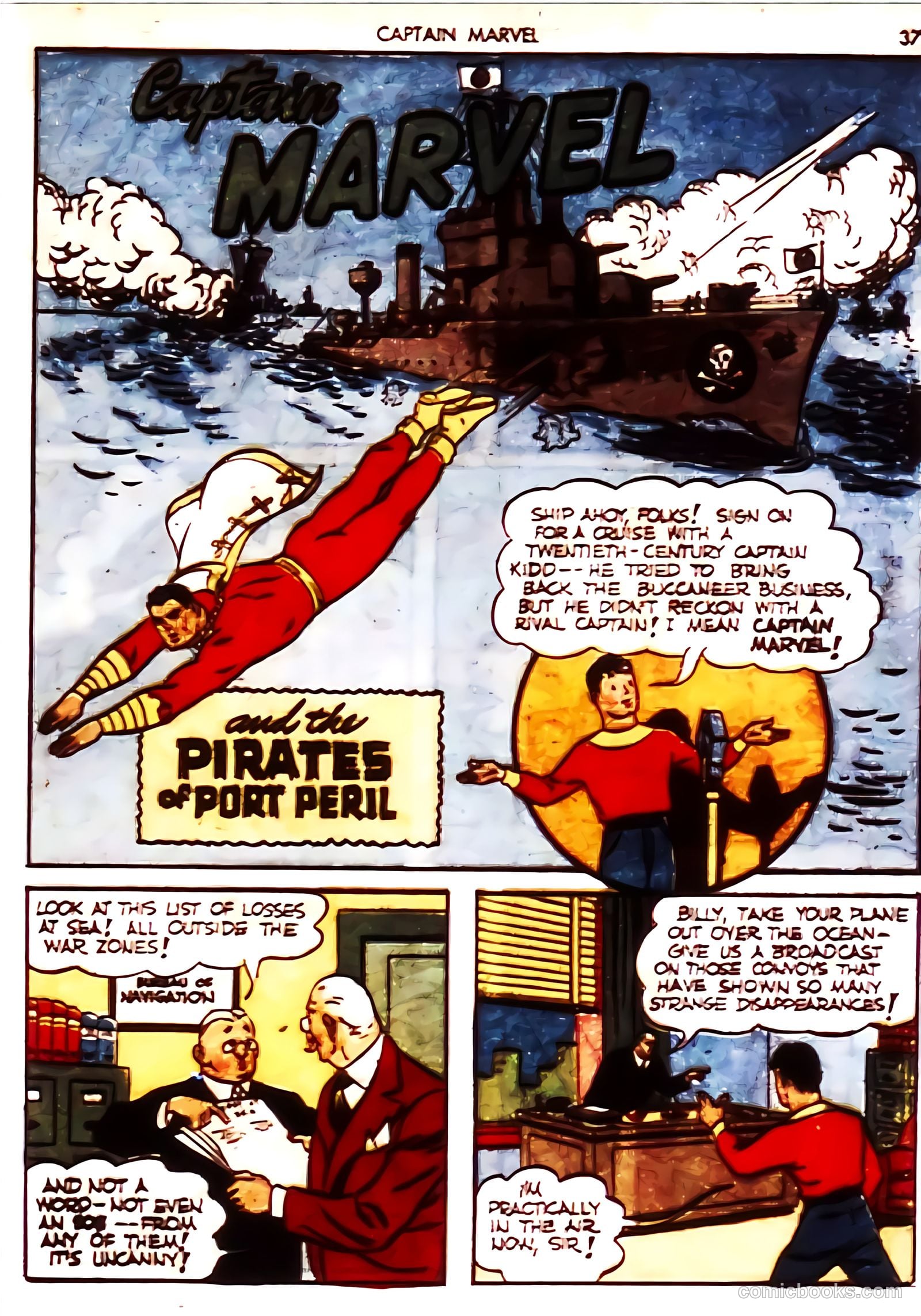 Captain Marvel Adventures #7 (1942) — page 36 of 67