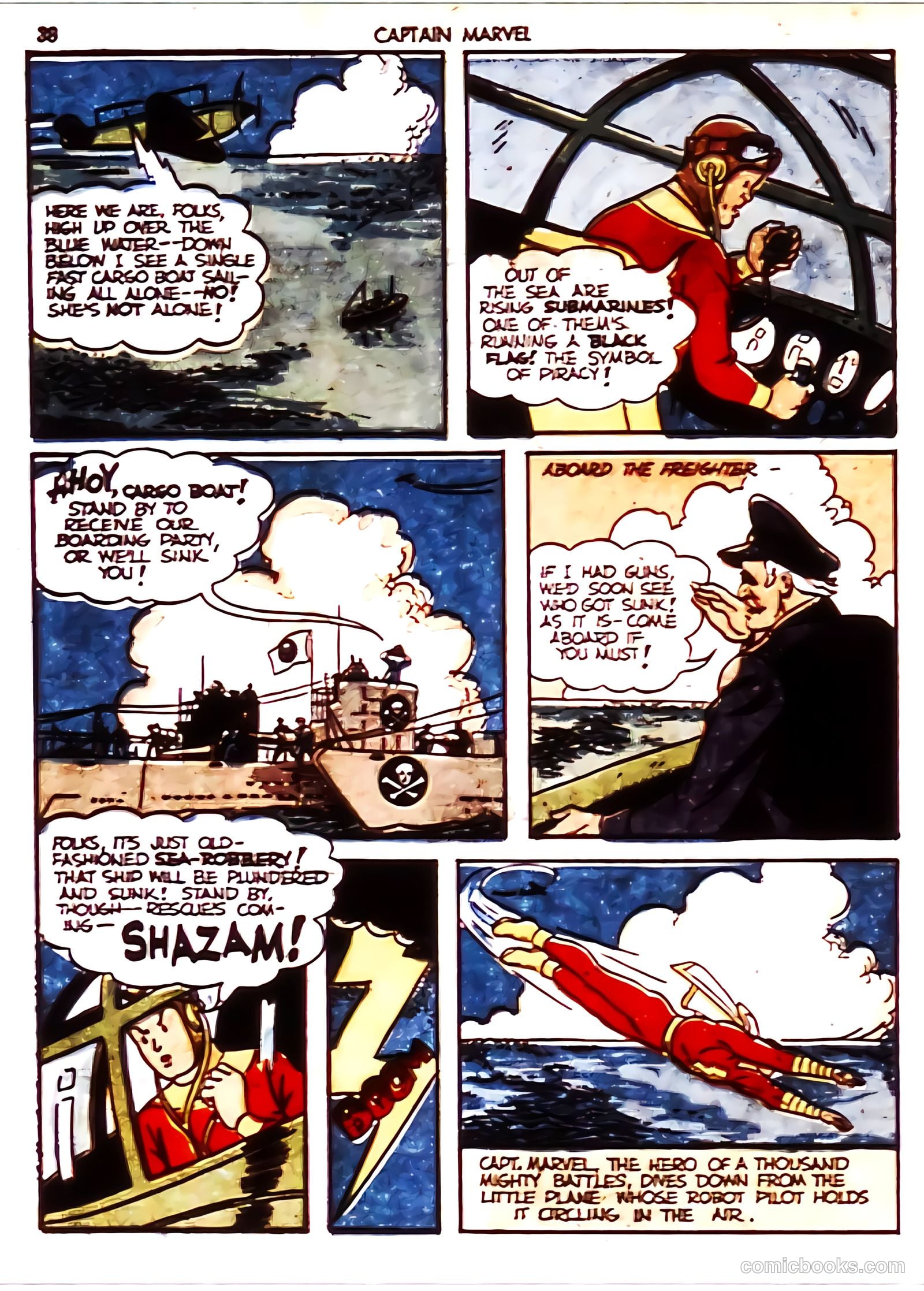 Captain Marvel Adventures #7 (1942) — page 37 of 67