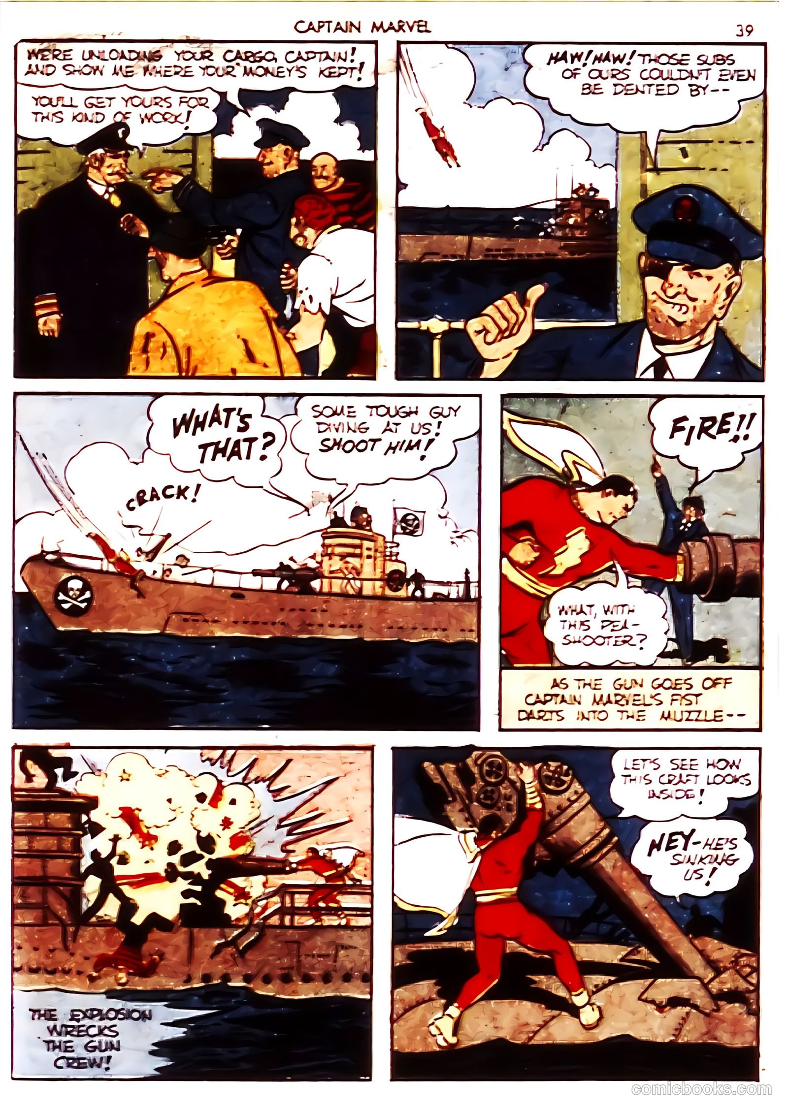 Captain Marvel Adventures #7 (1942) — page 38 of 67