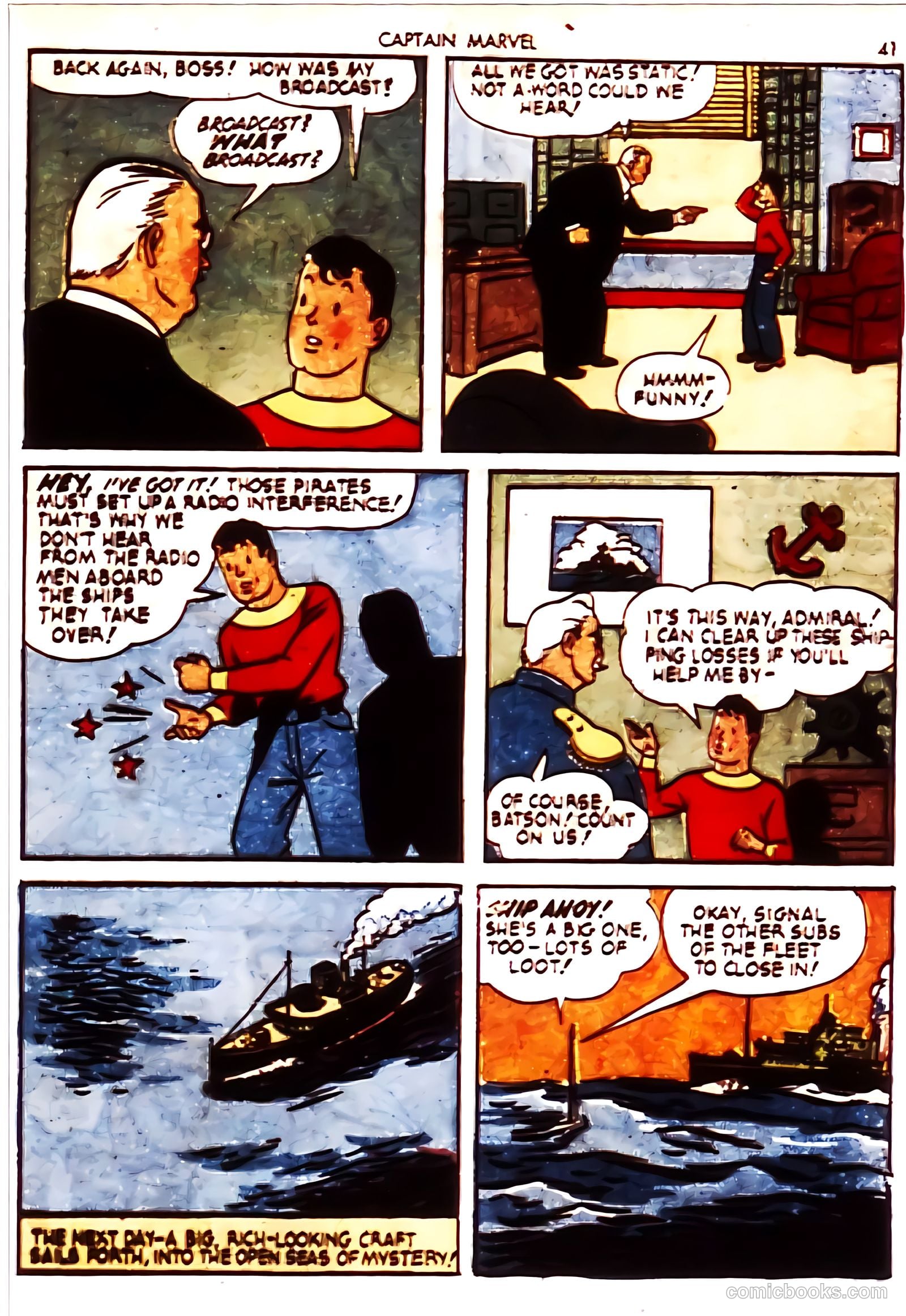 Captain Marvel Adventures #7 (1942) — page 40 of 67