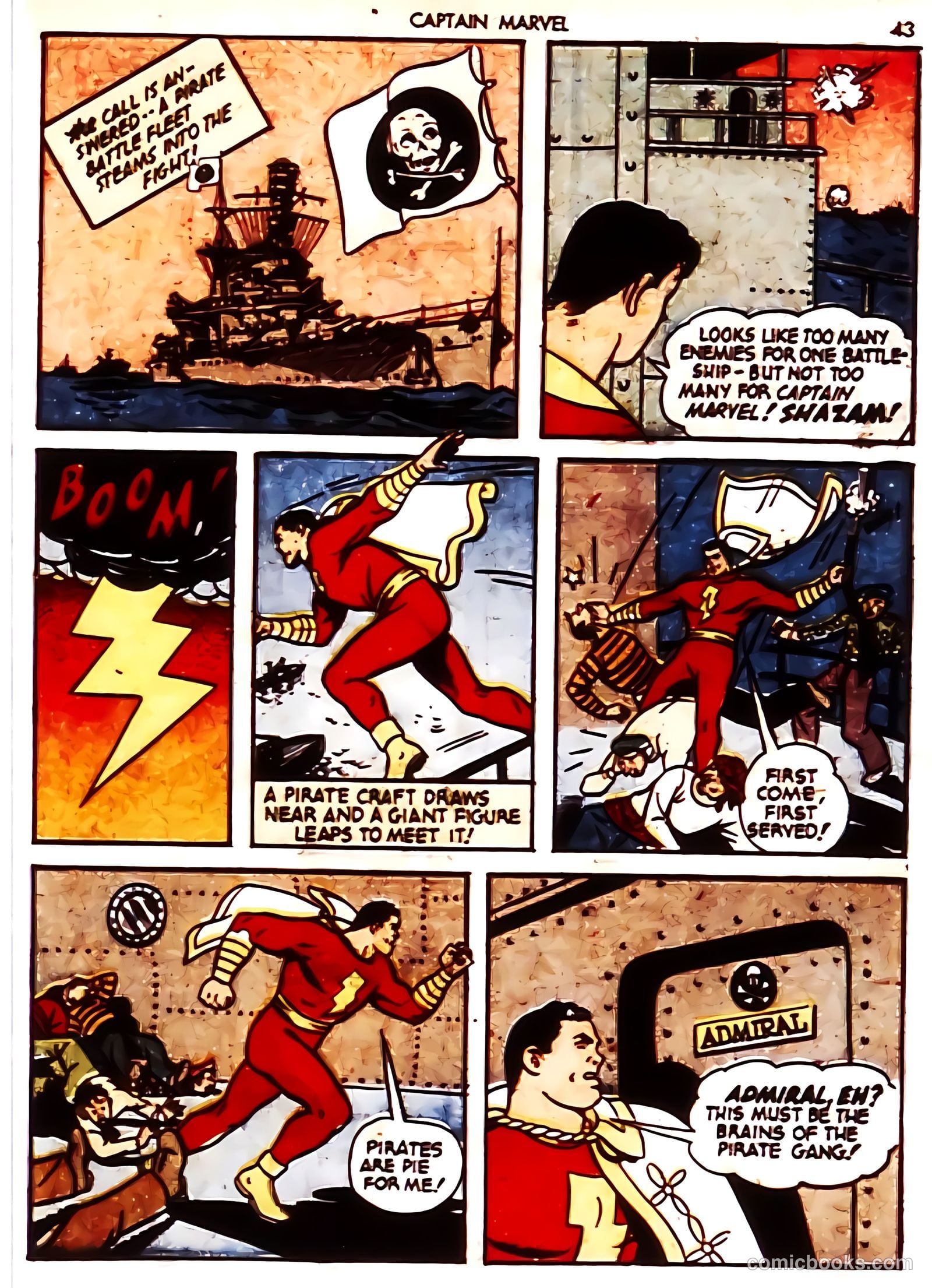 Captain Marvel Adventures #7 (1942) — page 42 of 67