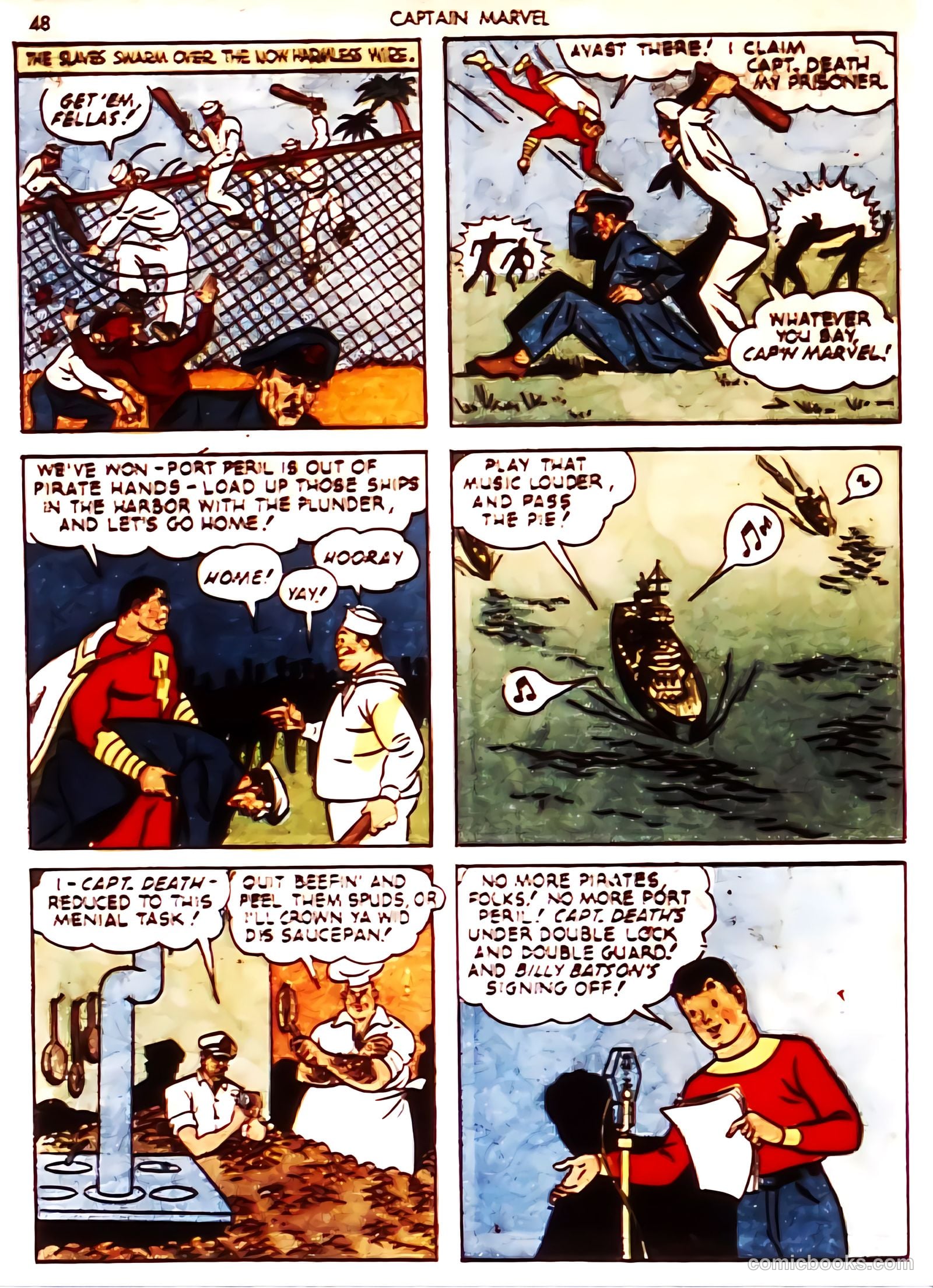 Captain Marvel Adventures #7 (1942) — page 47 of 67