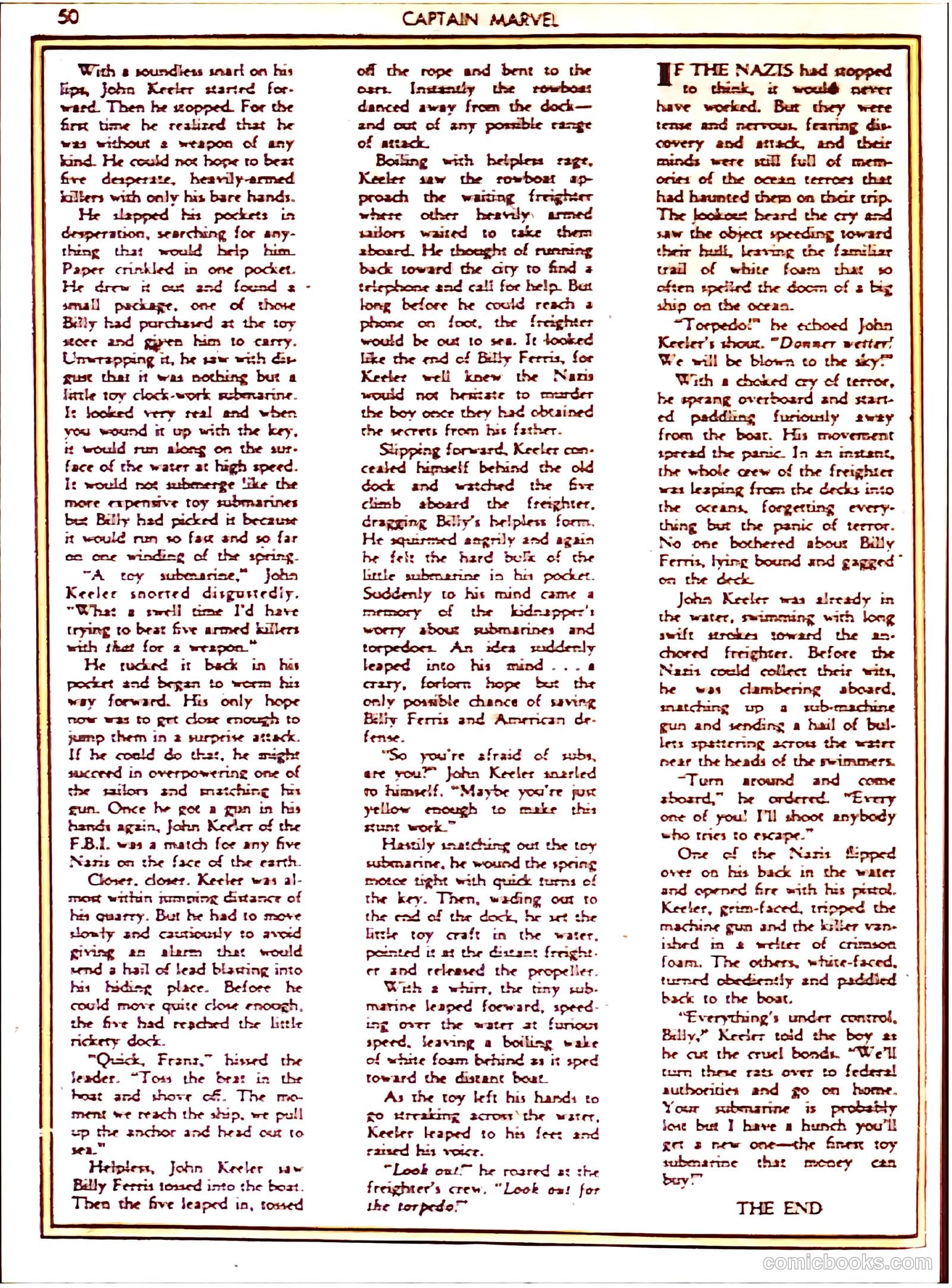 Captain Marvel Adventures #7 (1942) — page 49 of 67
