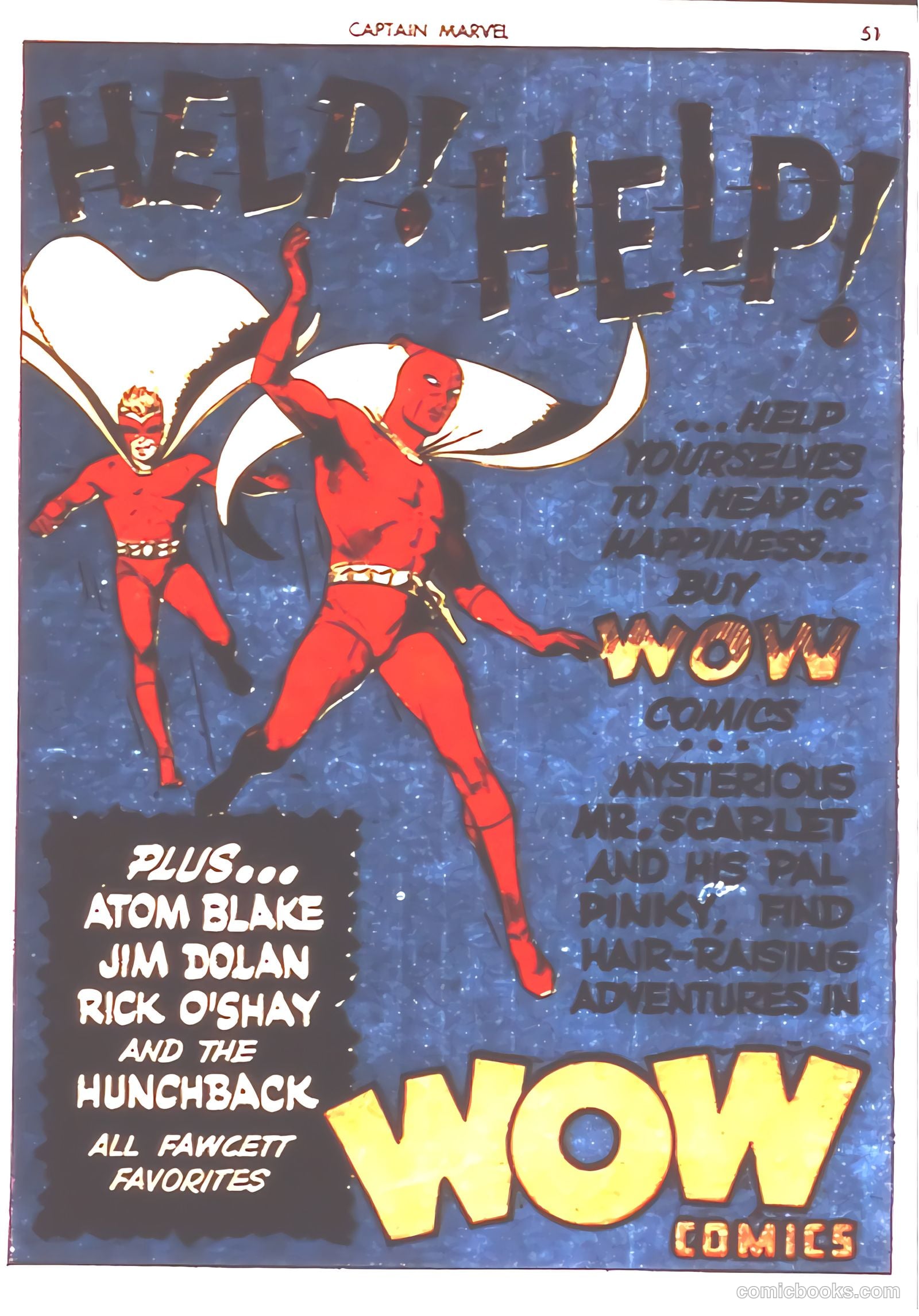 Captain Marvel Adventures #7 (1942) — page 50 of 67
