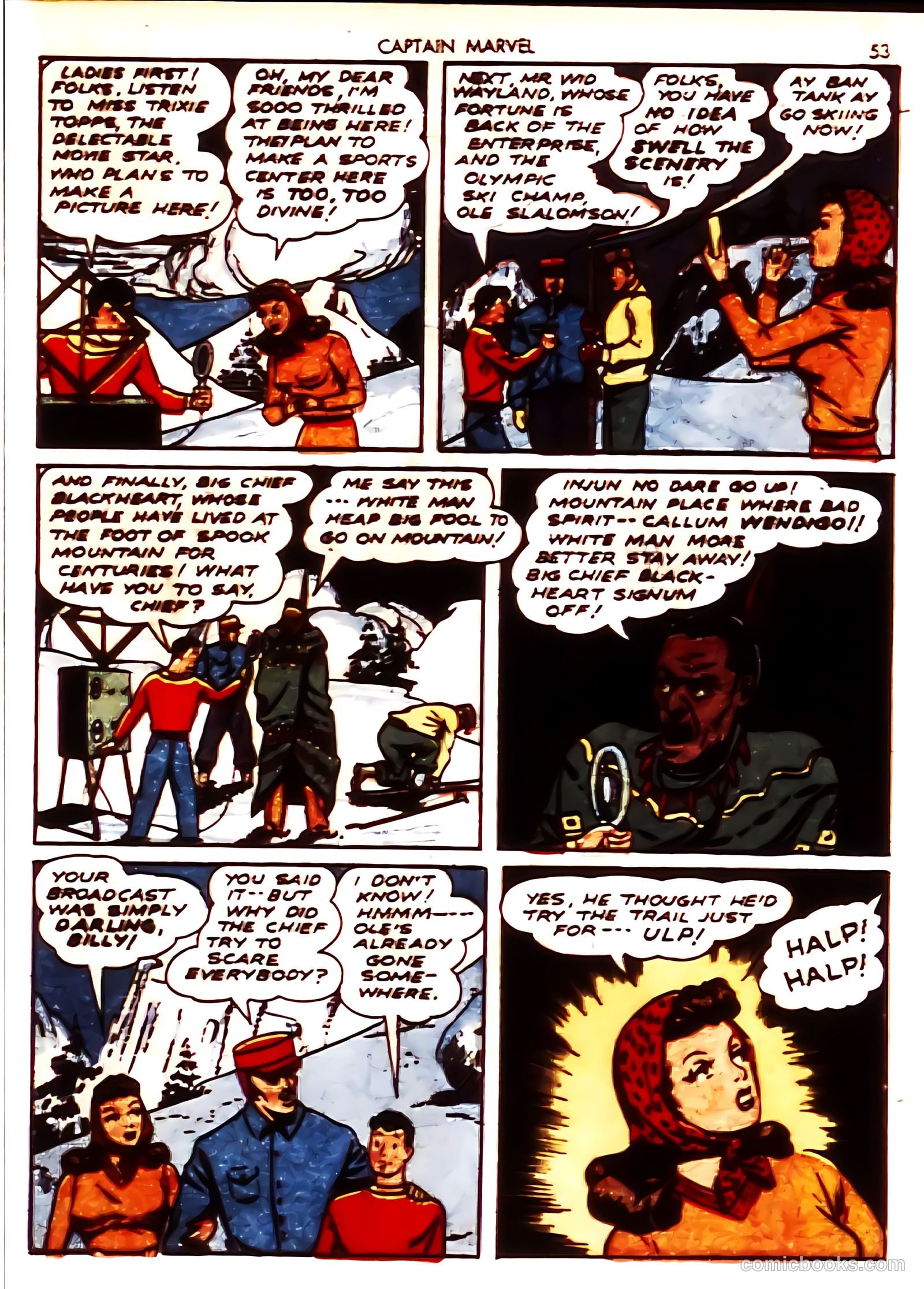 Captain Marvel Adventures #7 (1942) — page 52 of 67