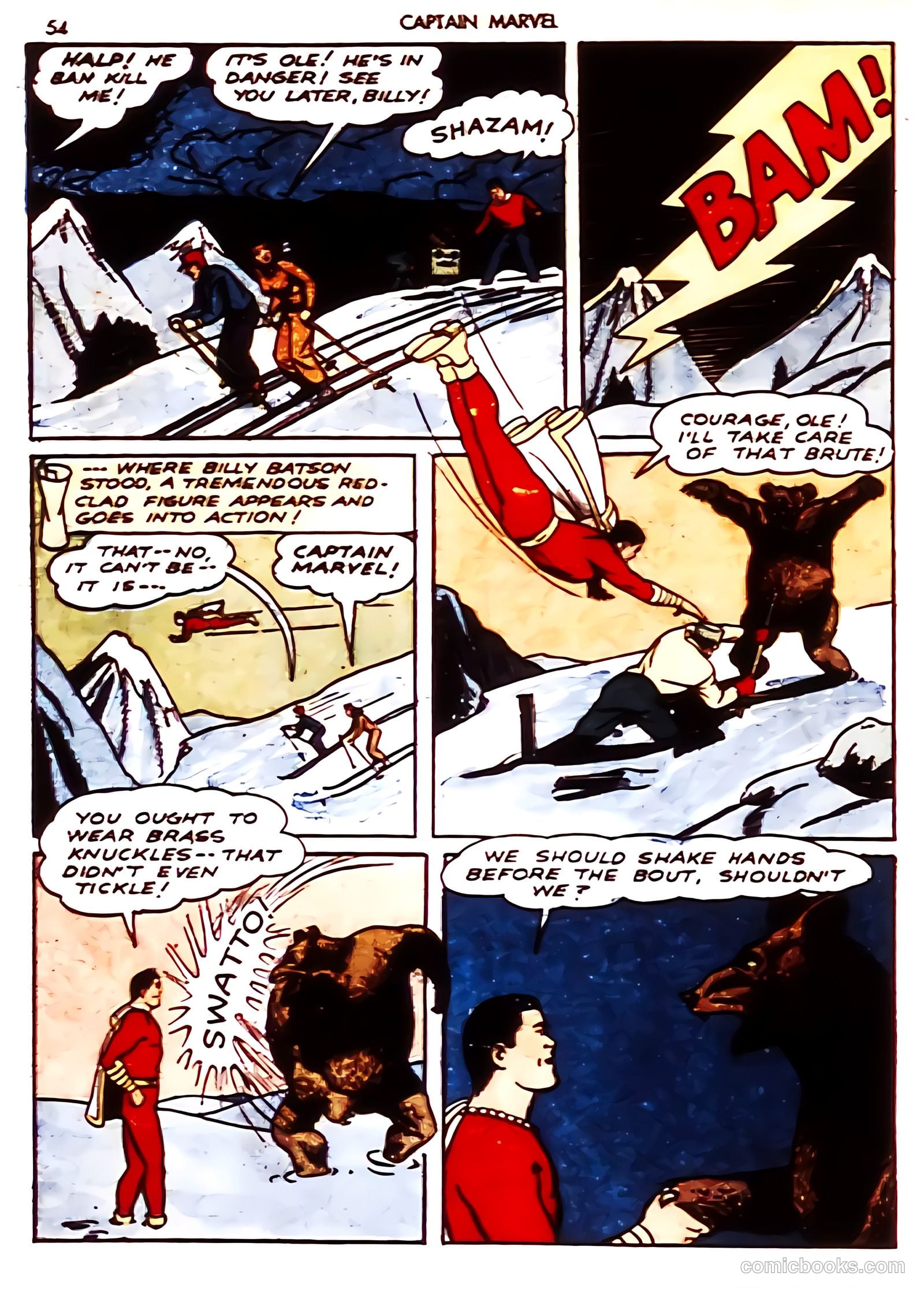 Captain Marvel Adventures #7 (1942) — page 53 of 67