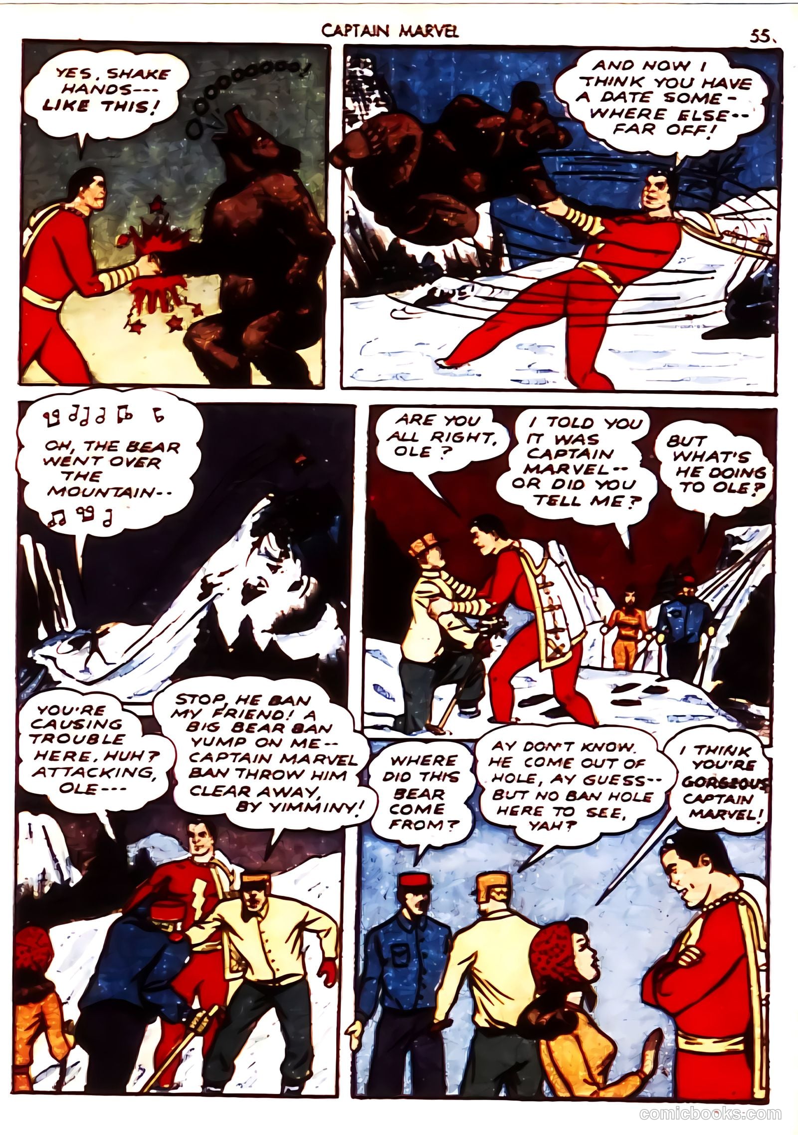 Captain Marvel Adventures #7 (1942) — page 54 of 67