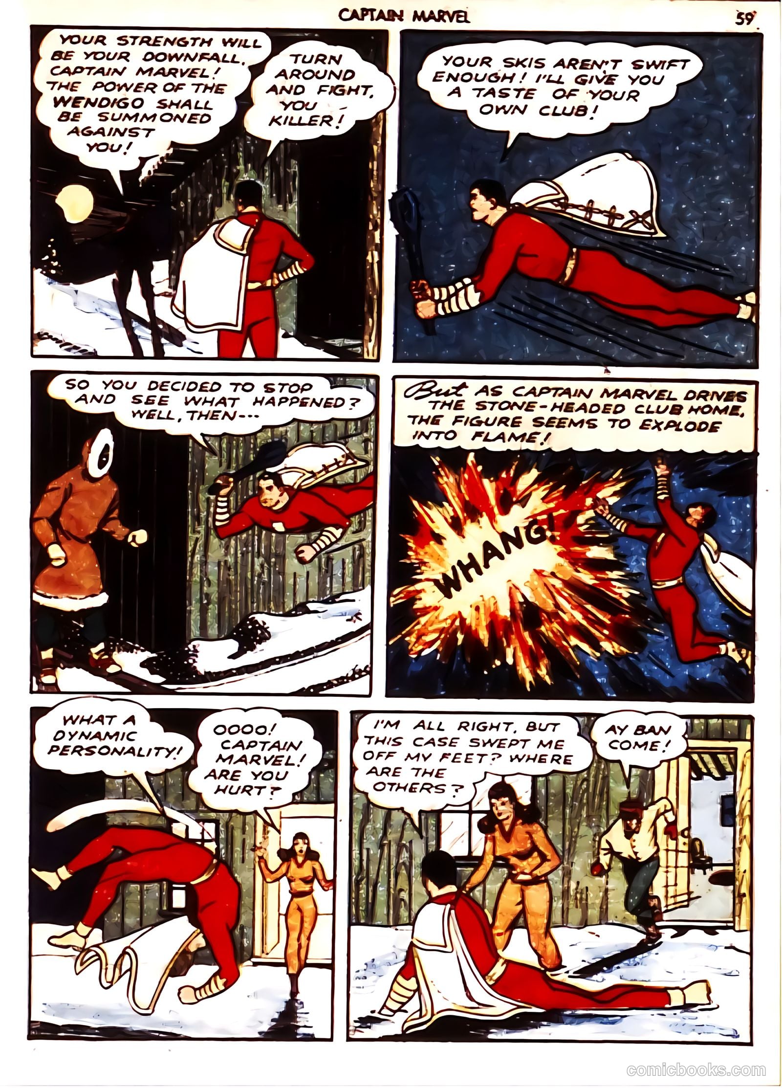 Captain Marvel Adventures #7 (1942) — page 58 of 67