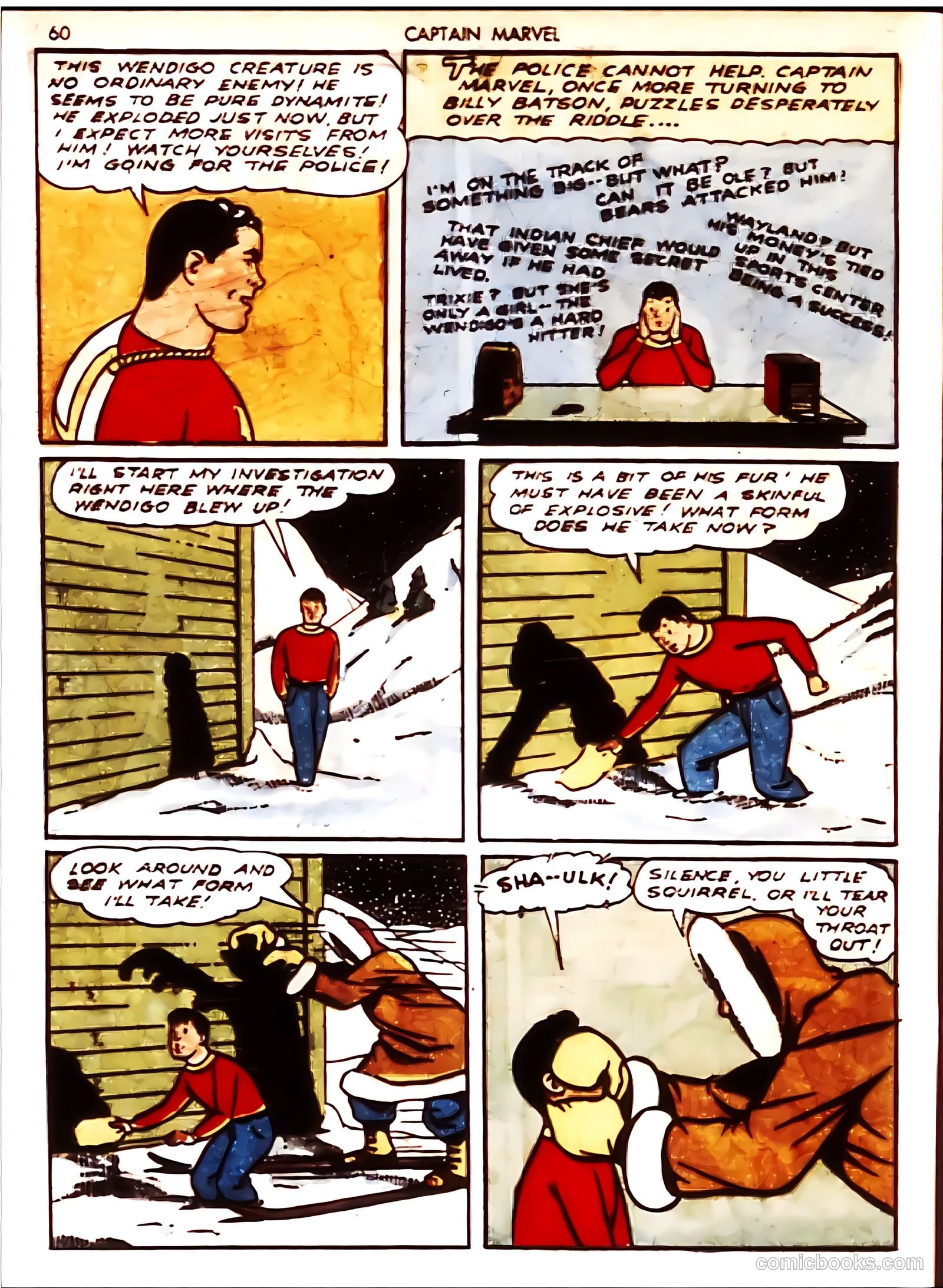 Captain Marvel Adventures #7 (1942) — page 59 of 67