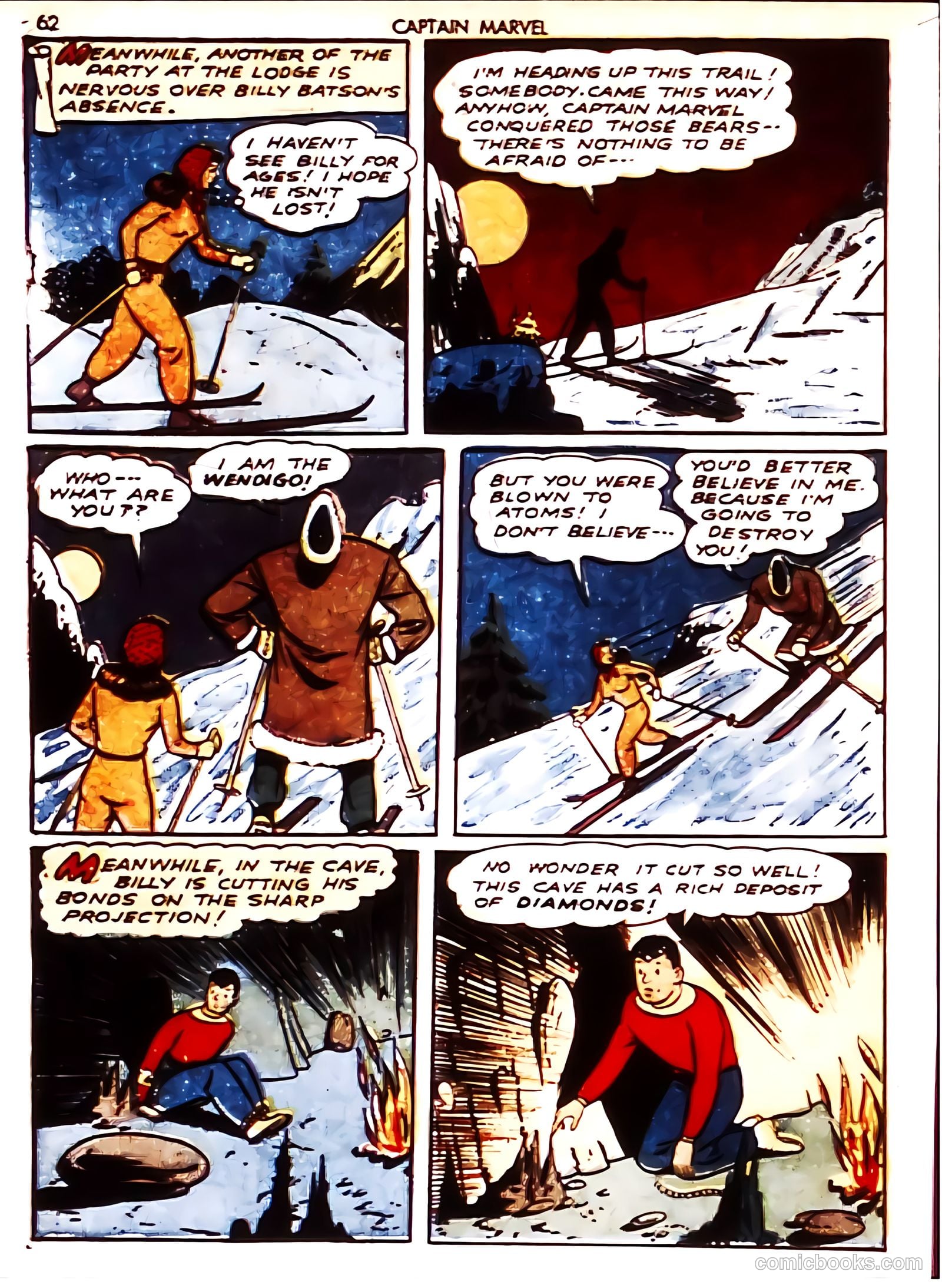 Captain Marvel Adventures #7 (1942) — page 61 of 67