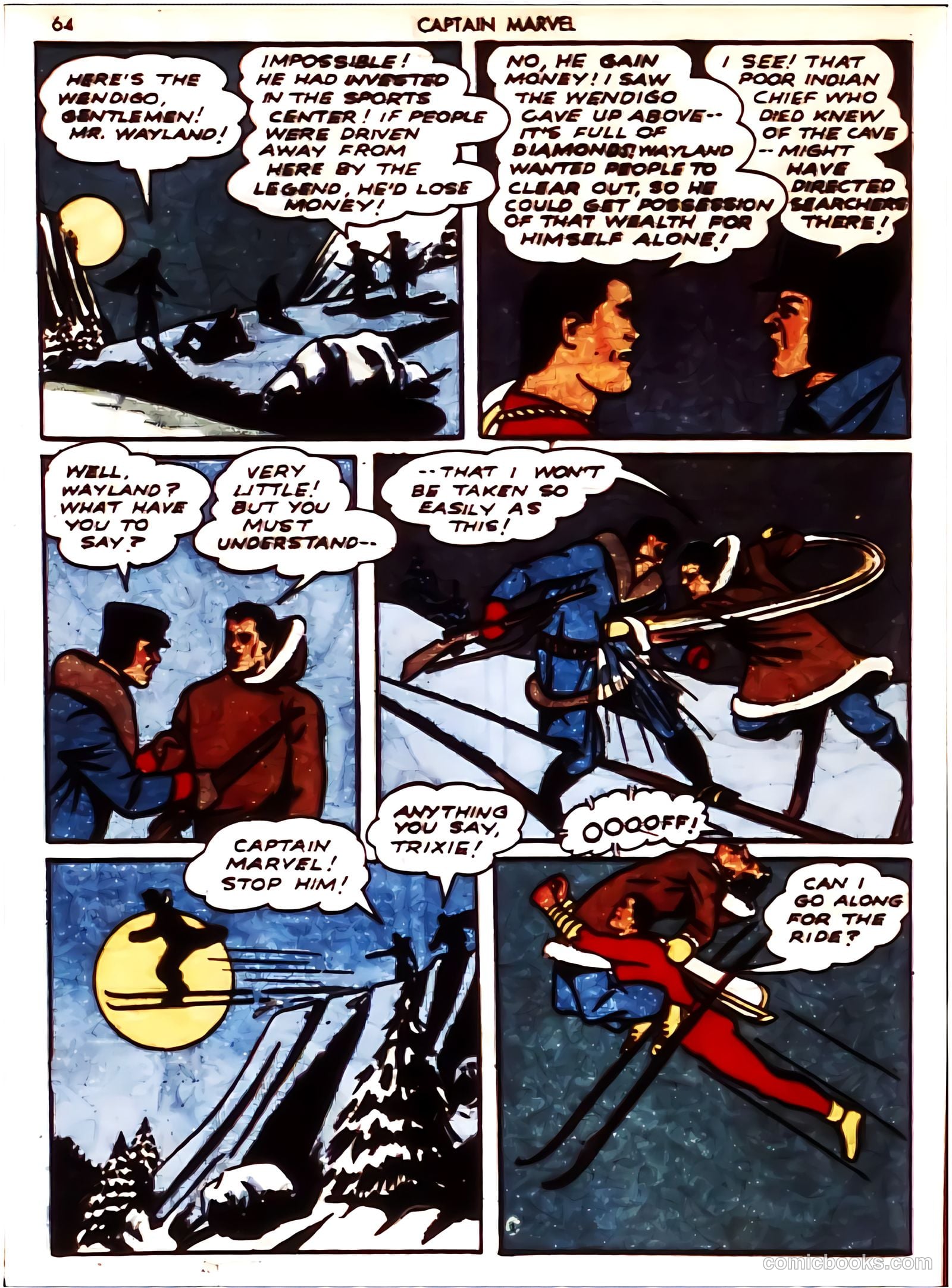 Captain Marvel Adventures #7 (1942) — page 63 of 67
