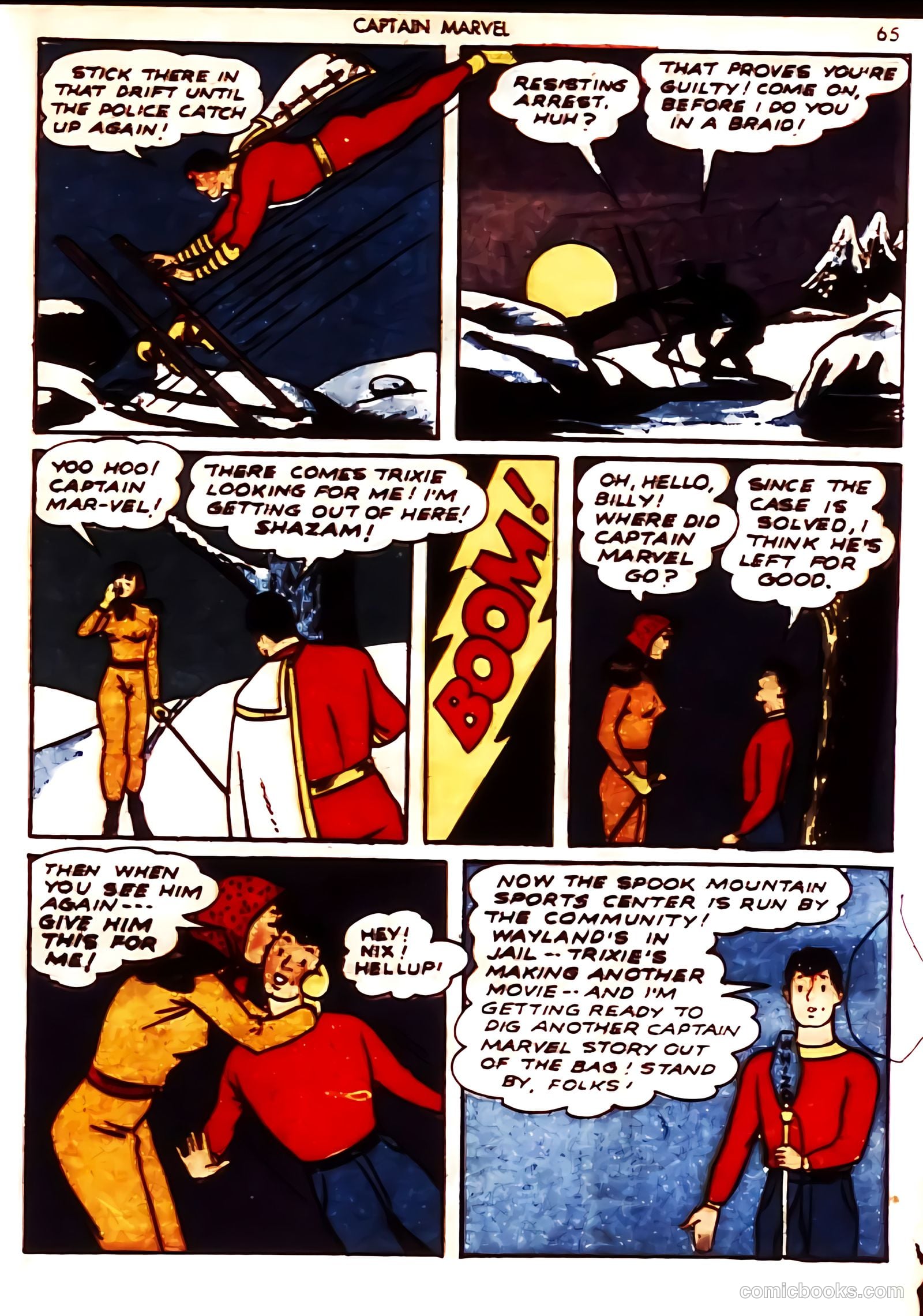 Captain Marvel Adventures #7 (1942) — page 64 of 67