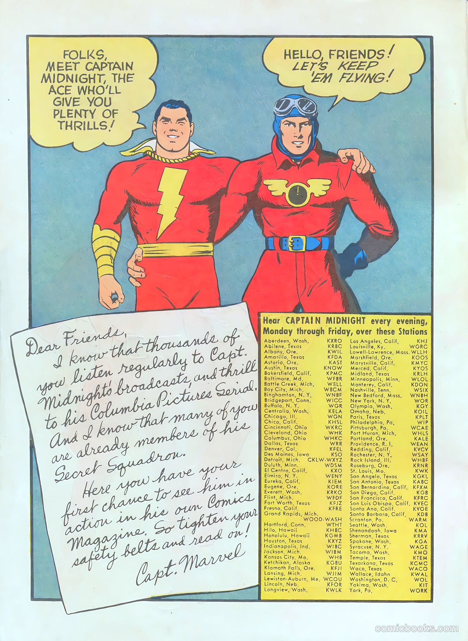 Captain Midnight #1 (1942) — page 2 of 68