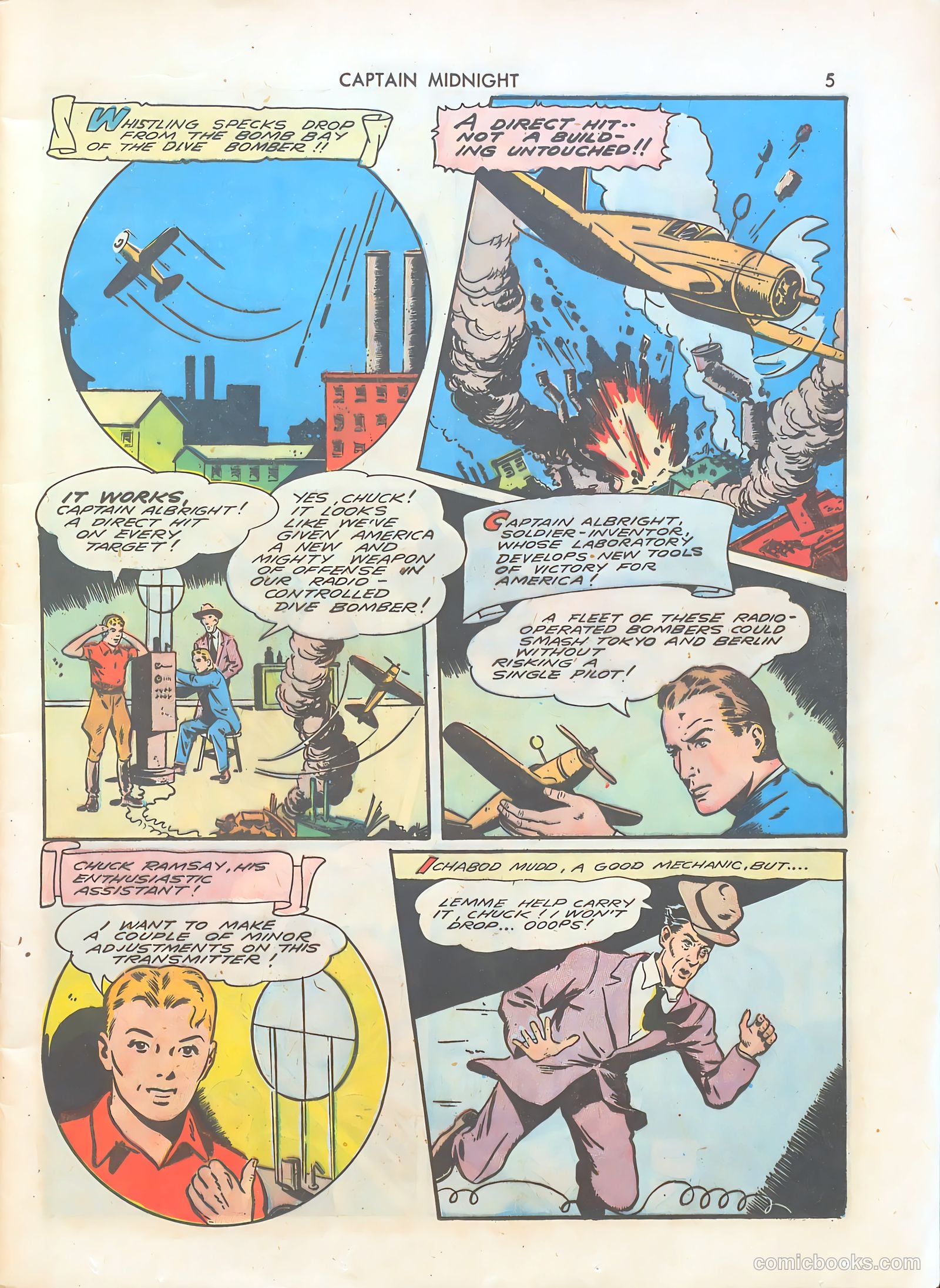 Captain Midnight #1 (1942) — page 5 of 68