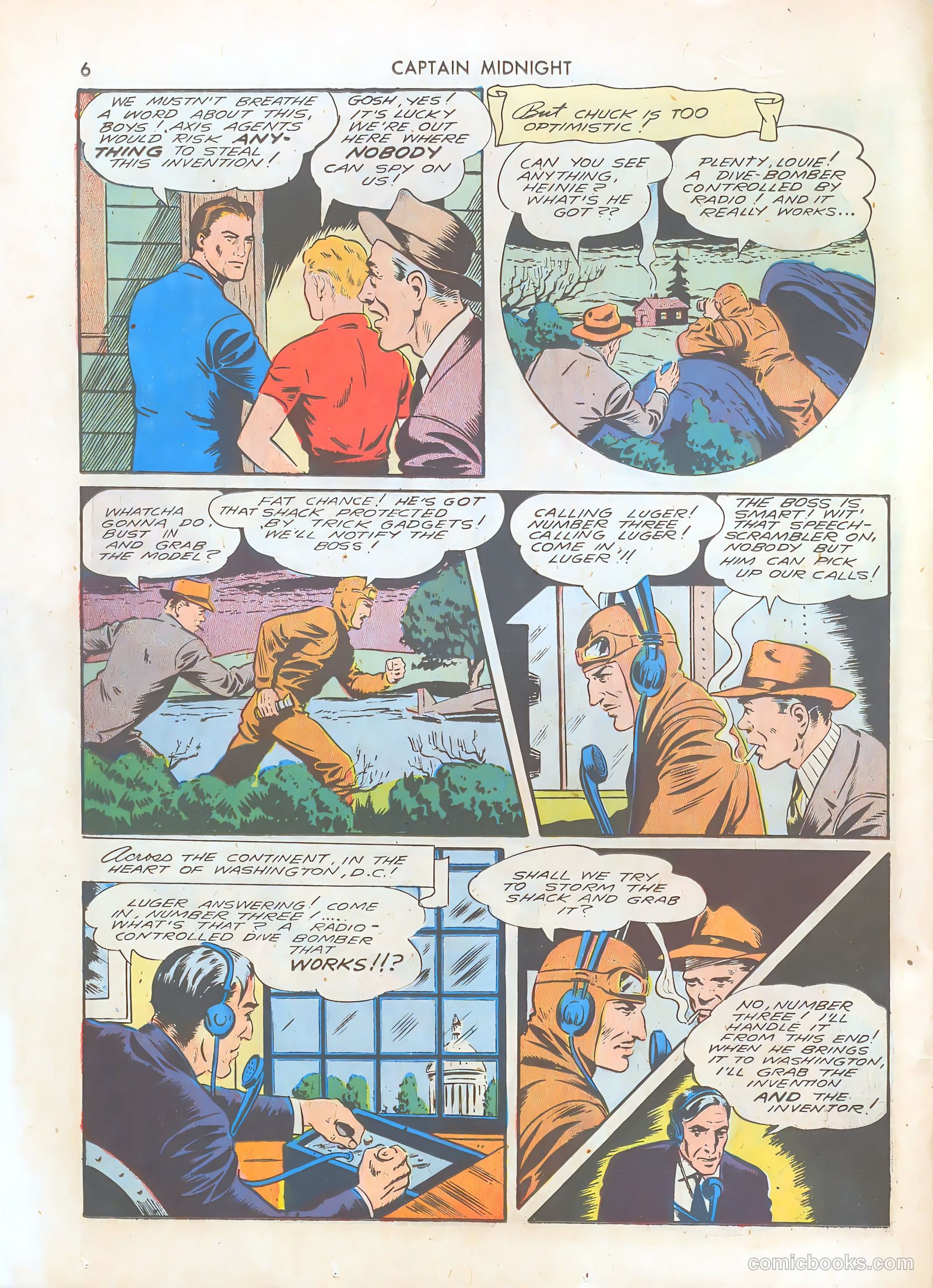 Captain Midnight #1 (1942) — page 6 of 68