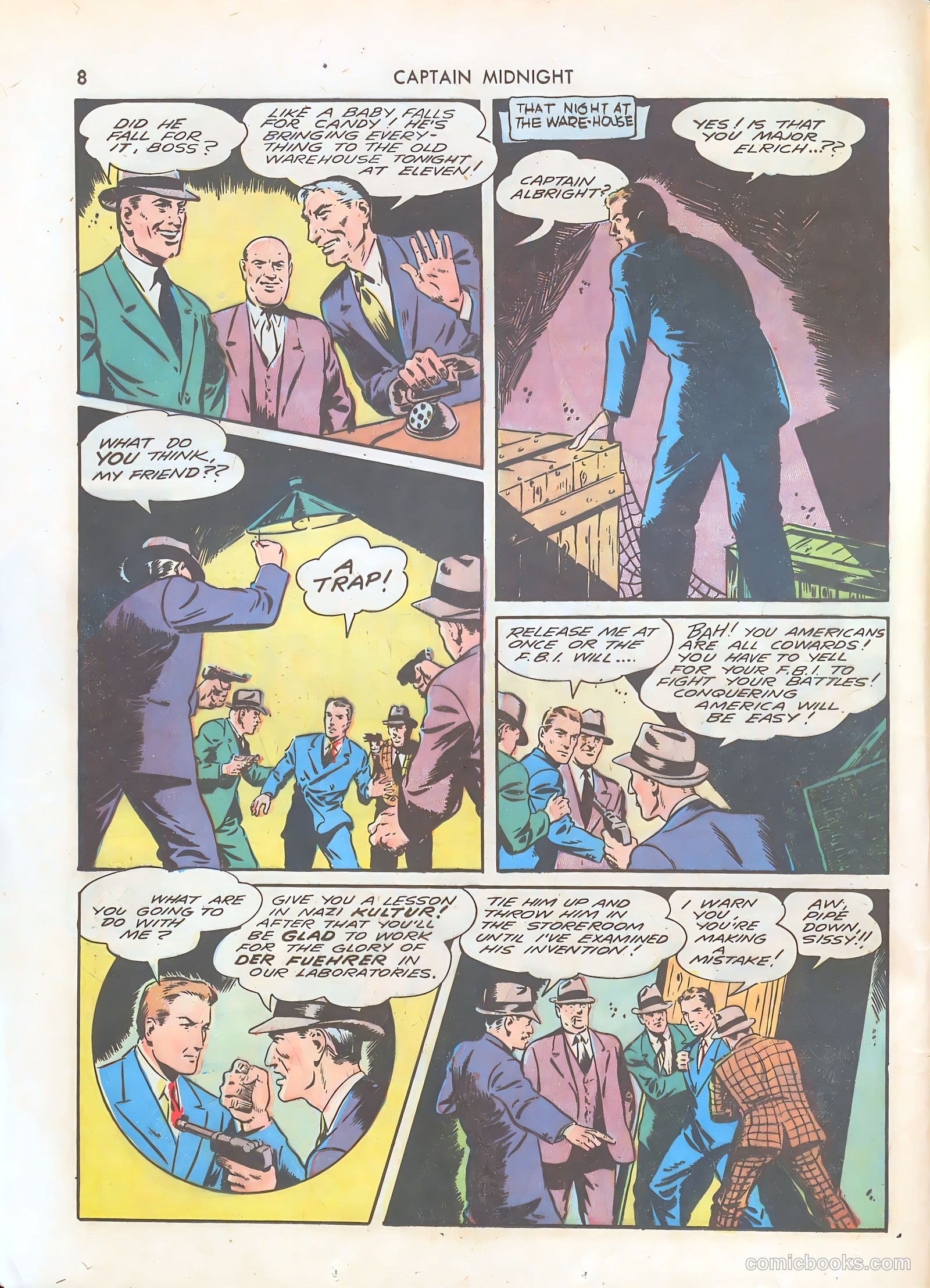 Captain Midnight #1 (1942) — page 8 of 68