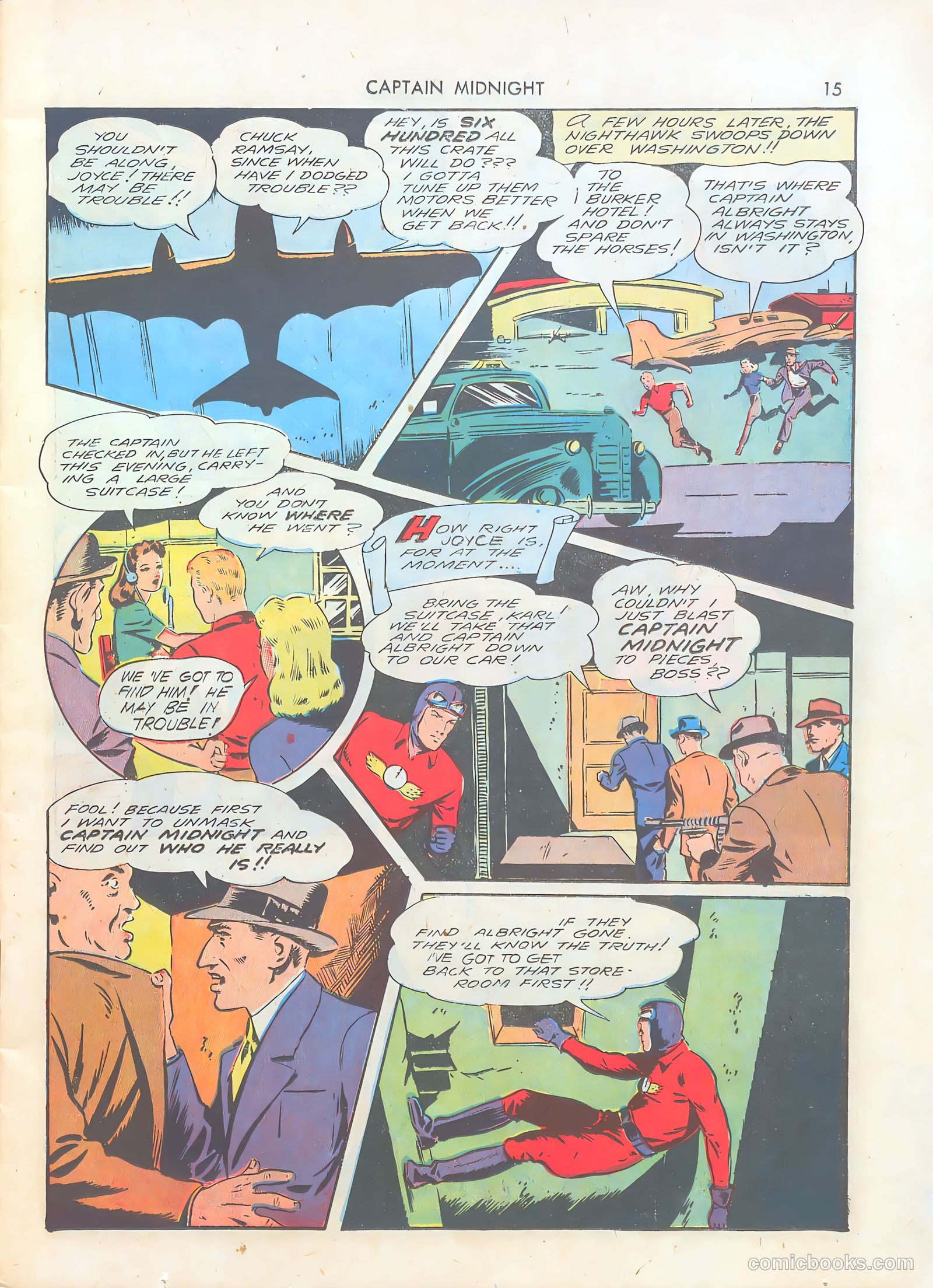 Captain Midnight #1 (1942) — page 15 of 68