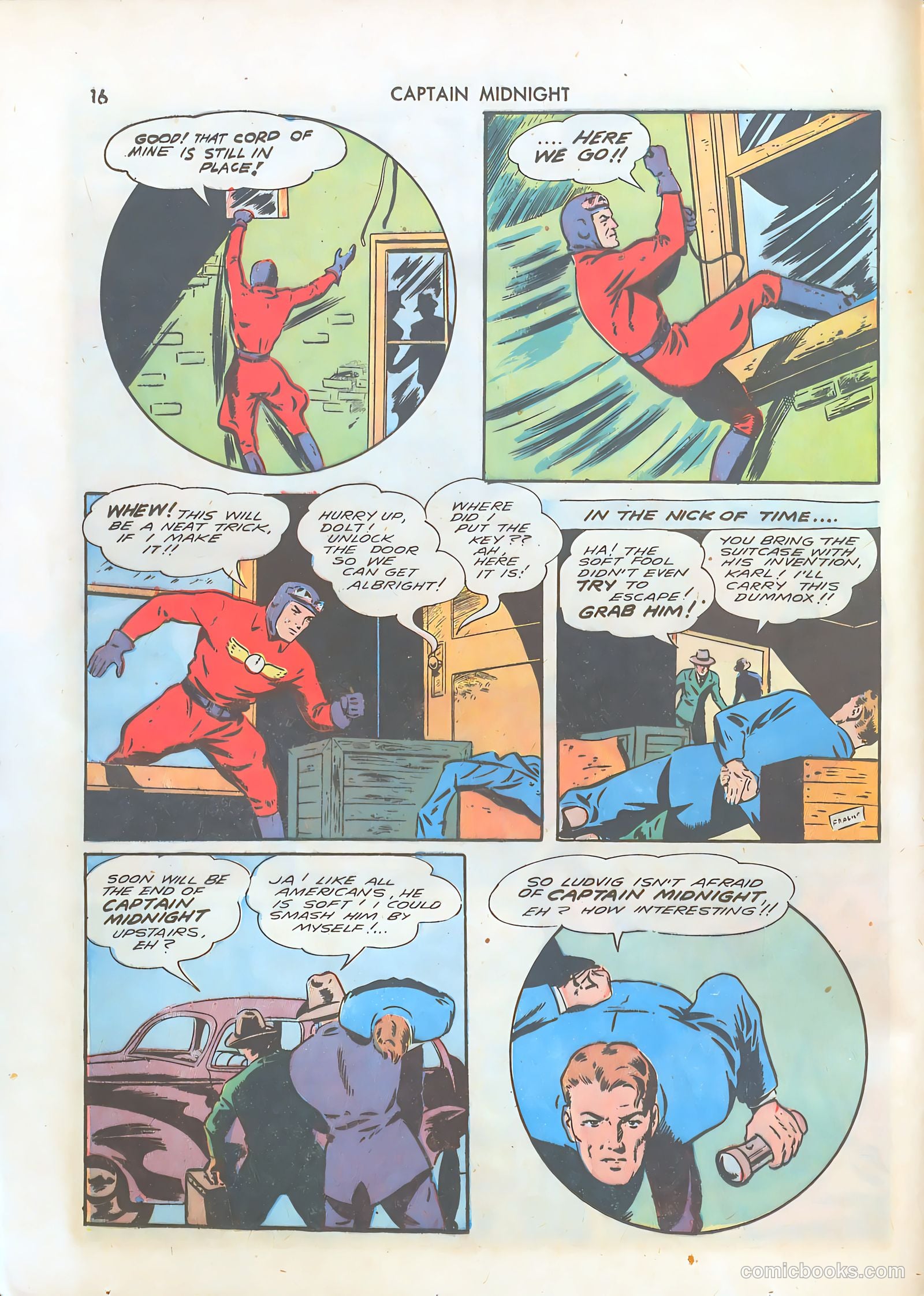 Captain Midnight #1 (1942) — page 16 of 68