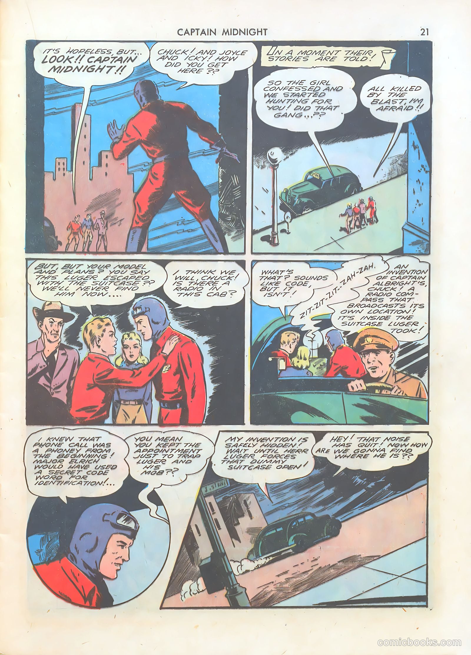 Captain Midnight #1 (1942) — page 21 of 68
