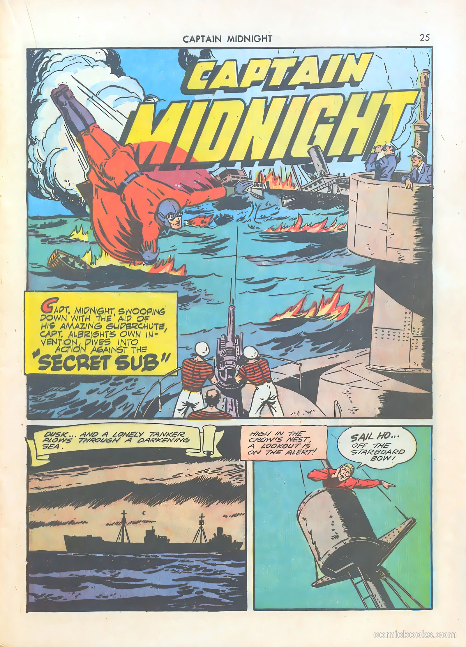 Captain Midnight #1 (1942) — page 25 of 68