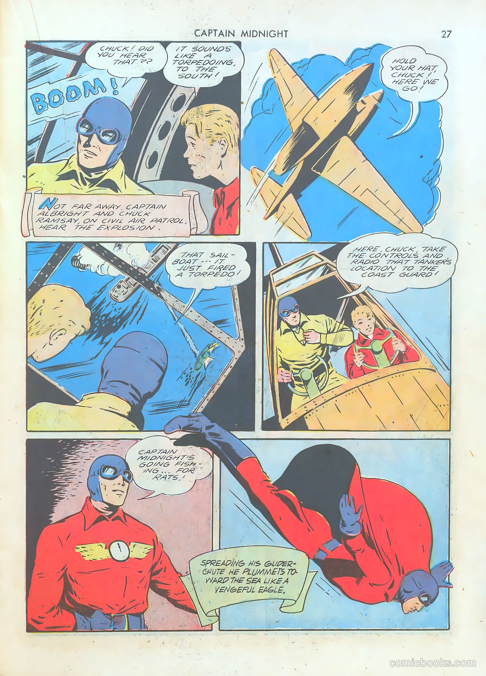 Captain Midnight #1 (1942) — page 27 of 68