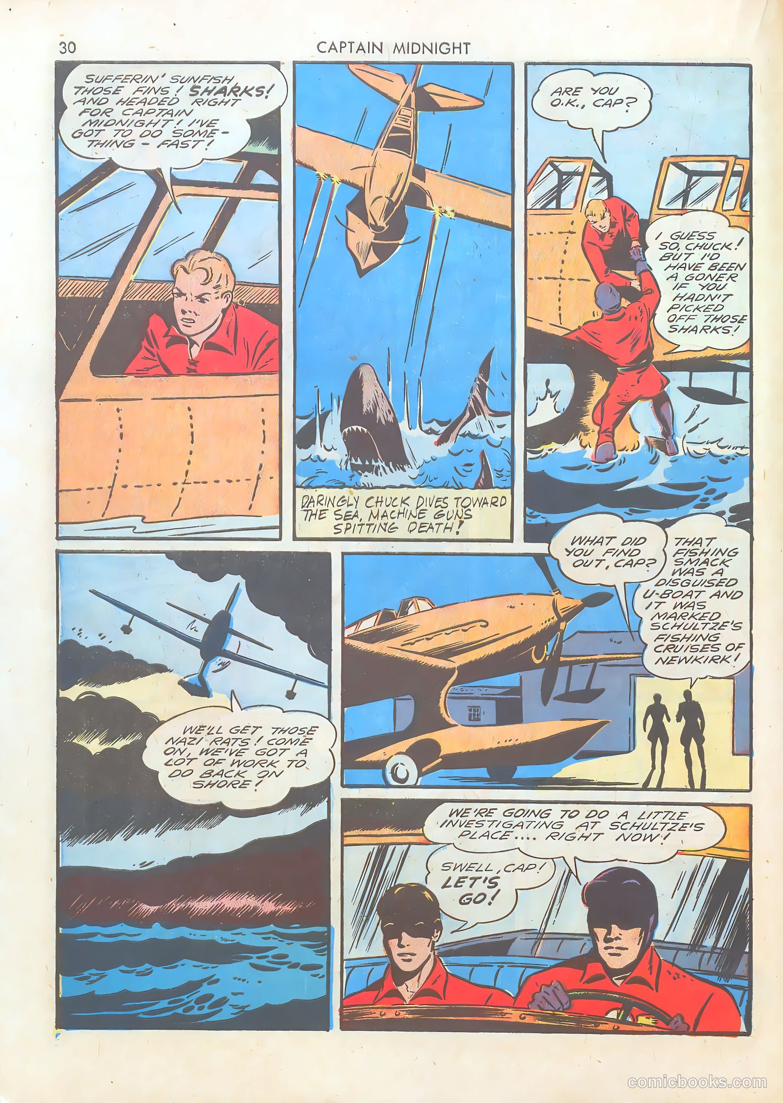 Captain Midnight #1 (1942) — page 30 of 68