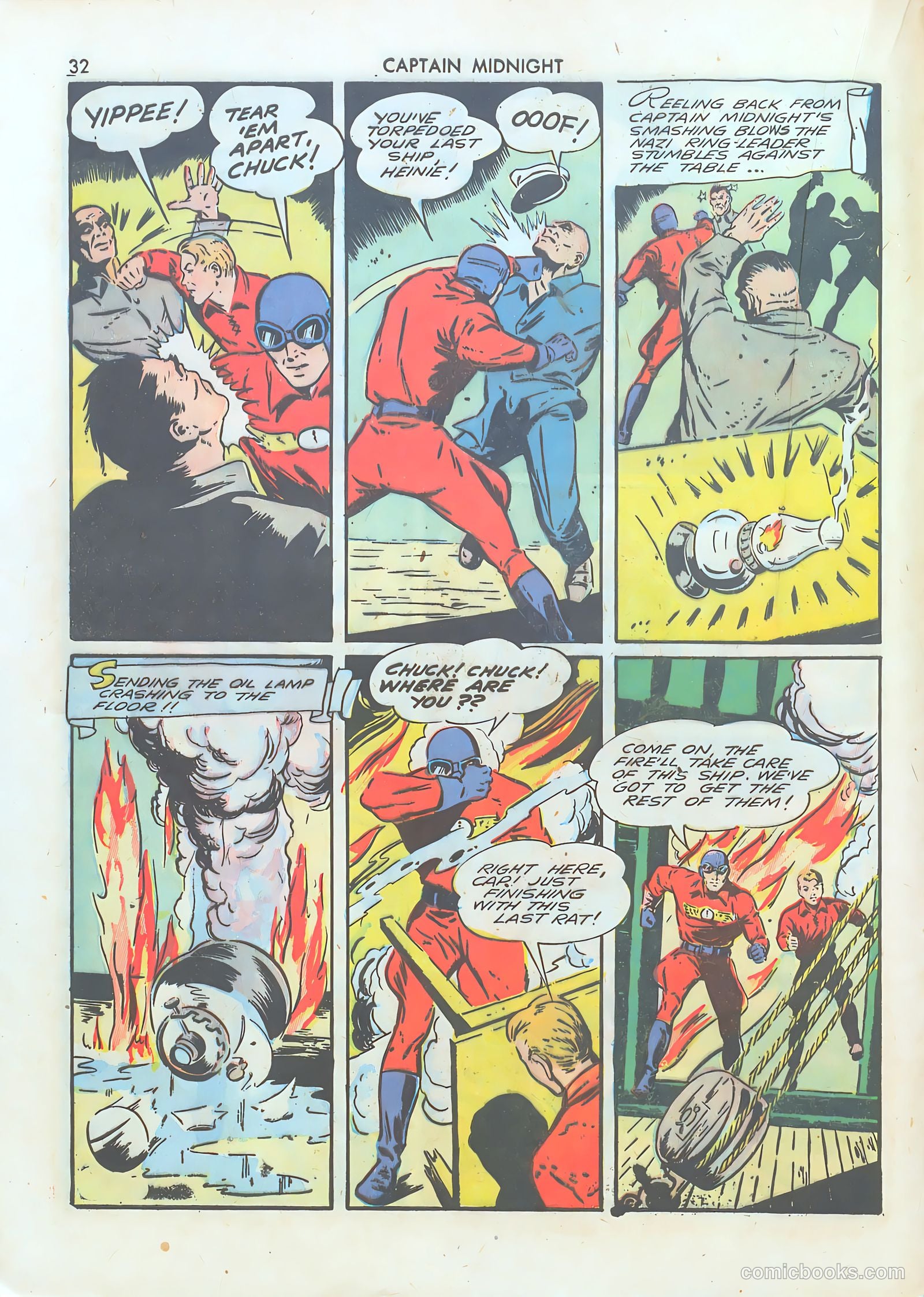 Captain Midnight #1 (1942) — page 32 of 68