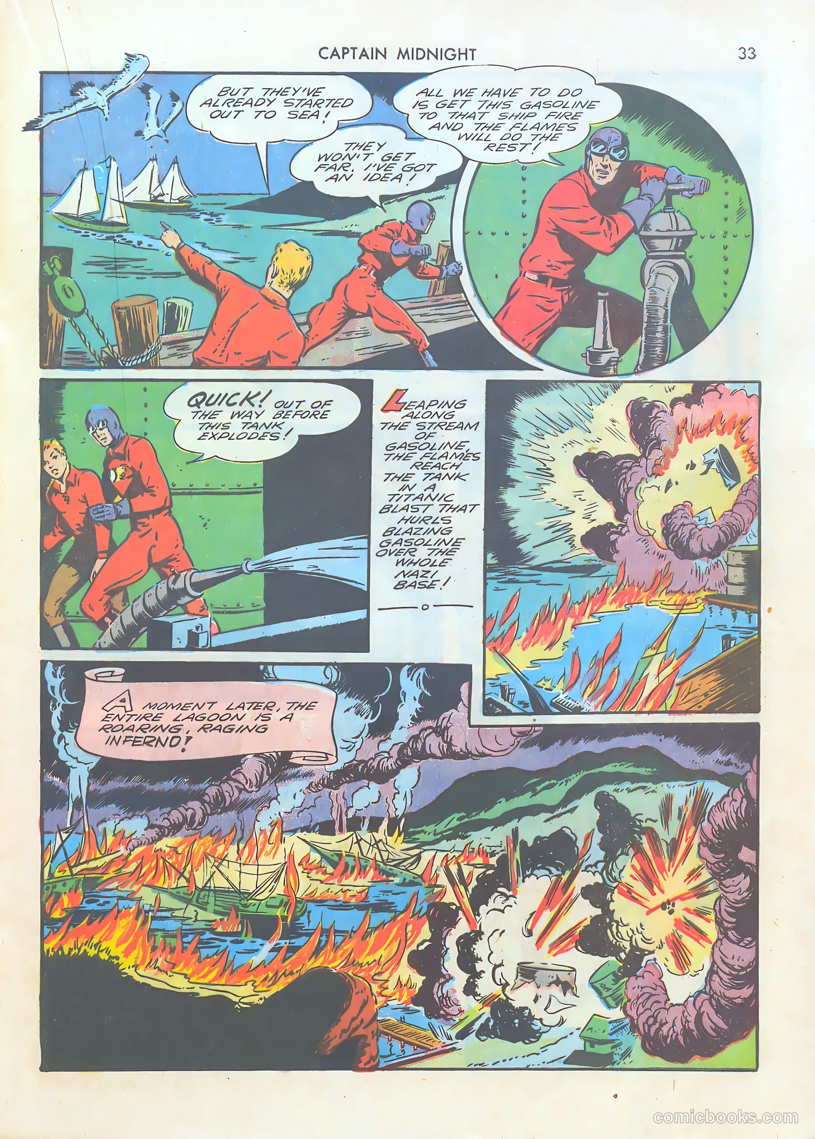 Captain Midnight #1 (1942) — page 33 of 68