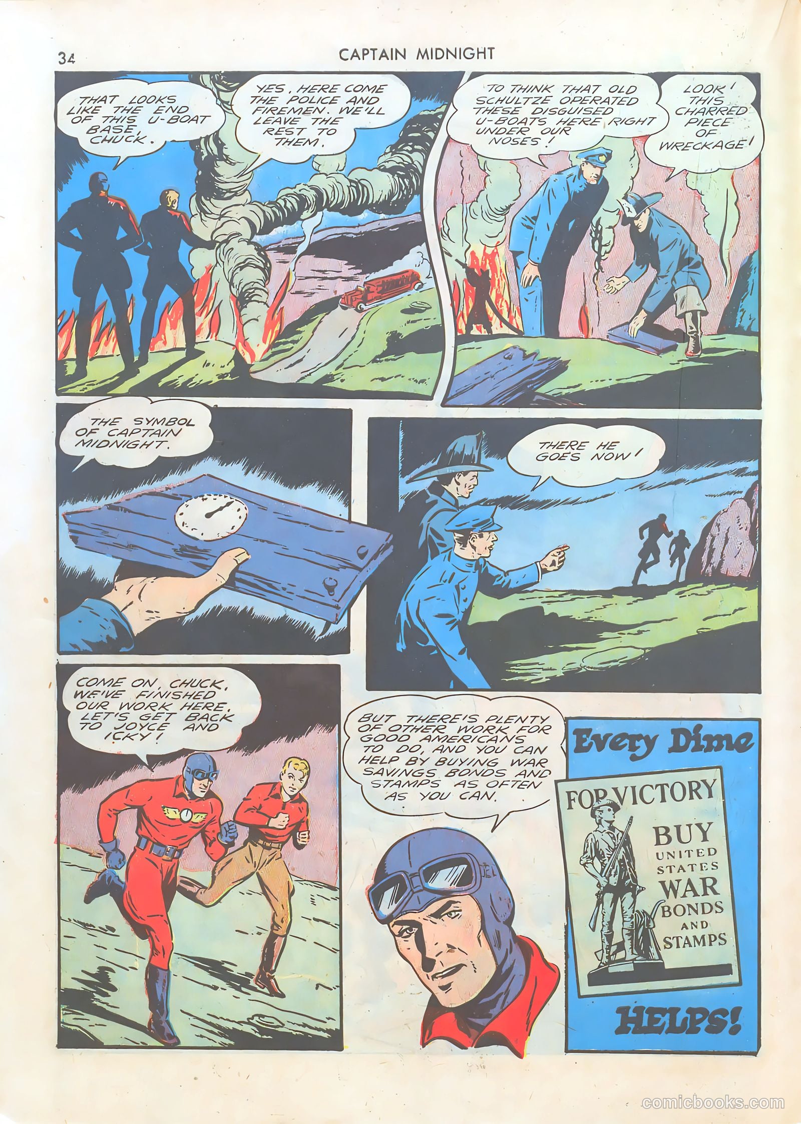 Captain Midnight #1 (1942) — page 34 of 68