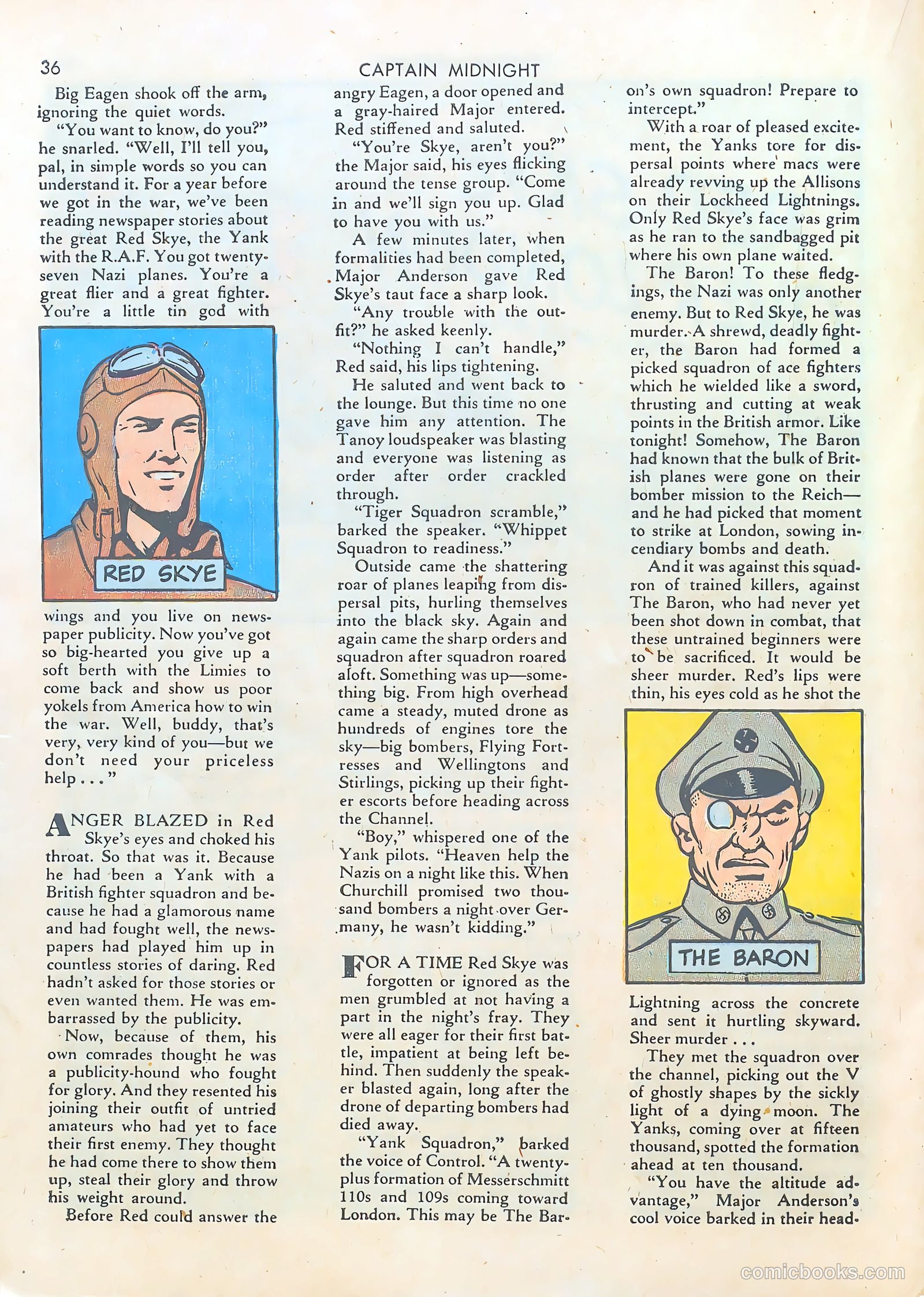 Captain Midnight #1 (1942) — page 36 of 68
