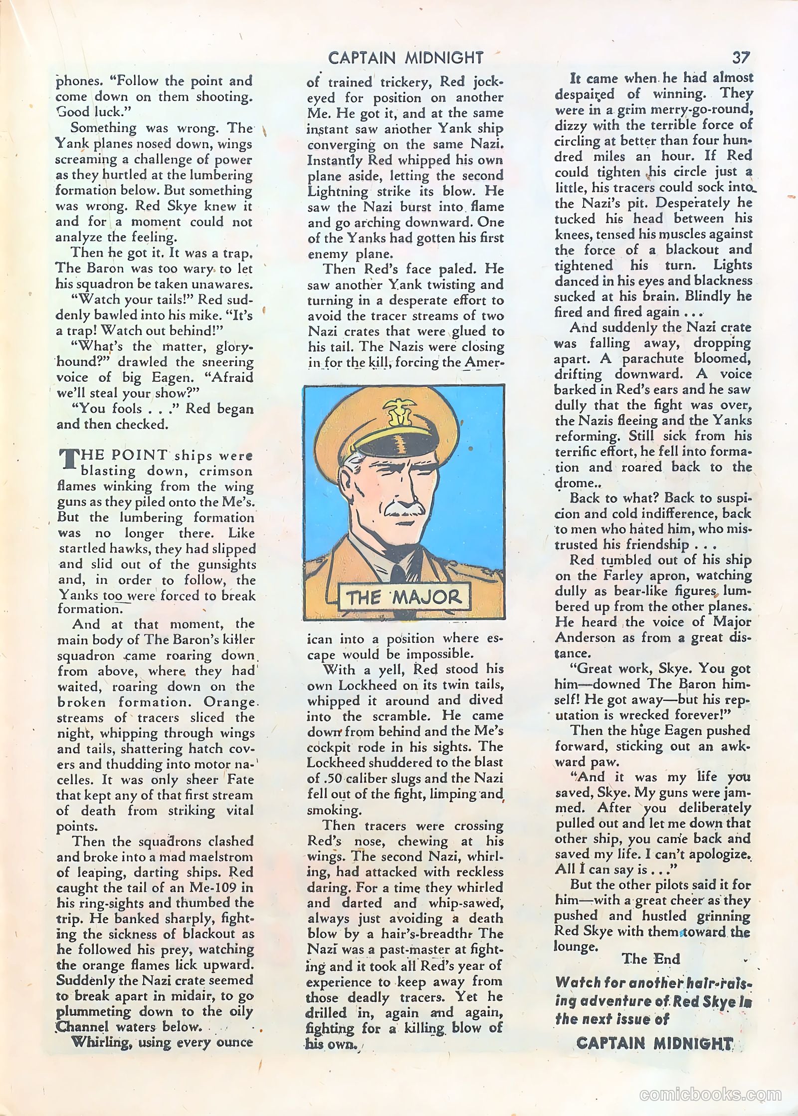 Captain Midnight #1 (1942) — page 37 of 68