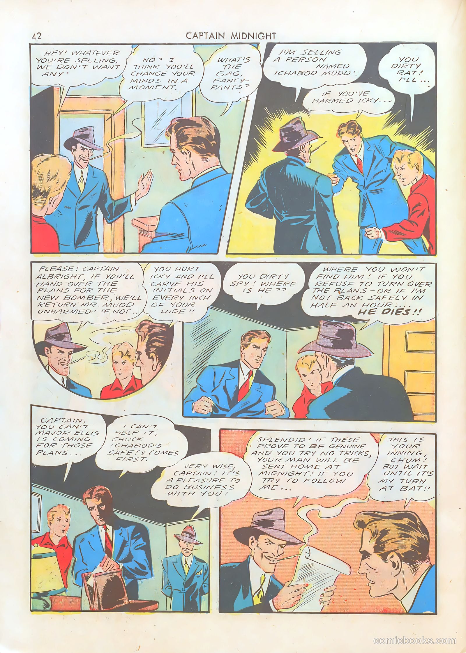 Captain Midnight #1 (1942) — page 42 of 68